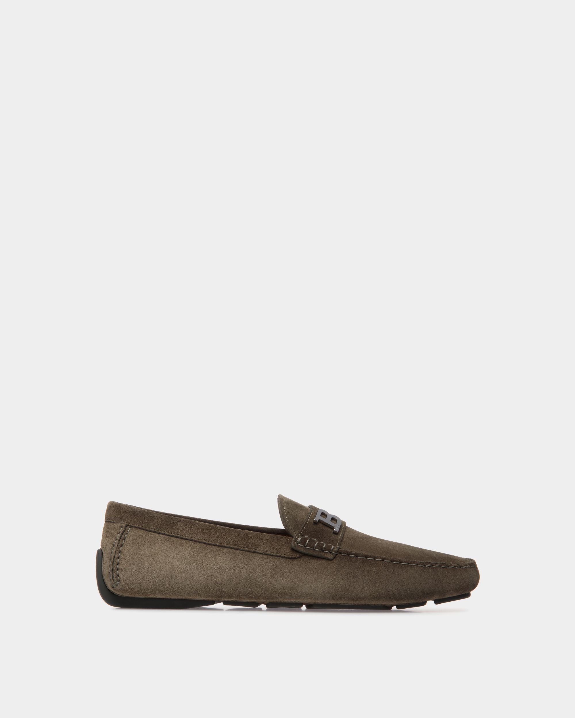 Bally Global - Zapato Driver De Ante Beige - Green