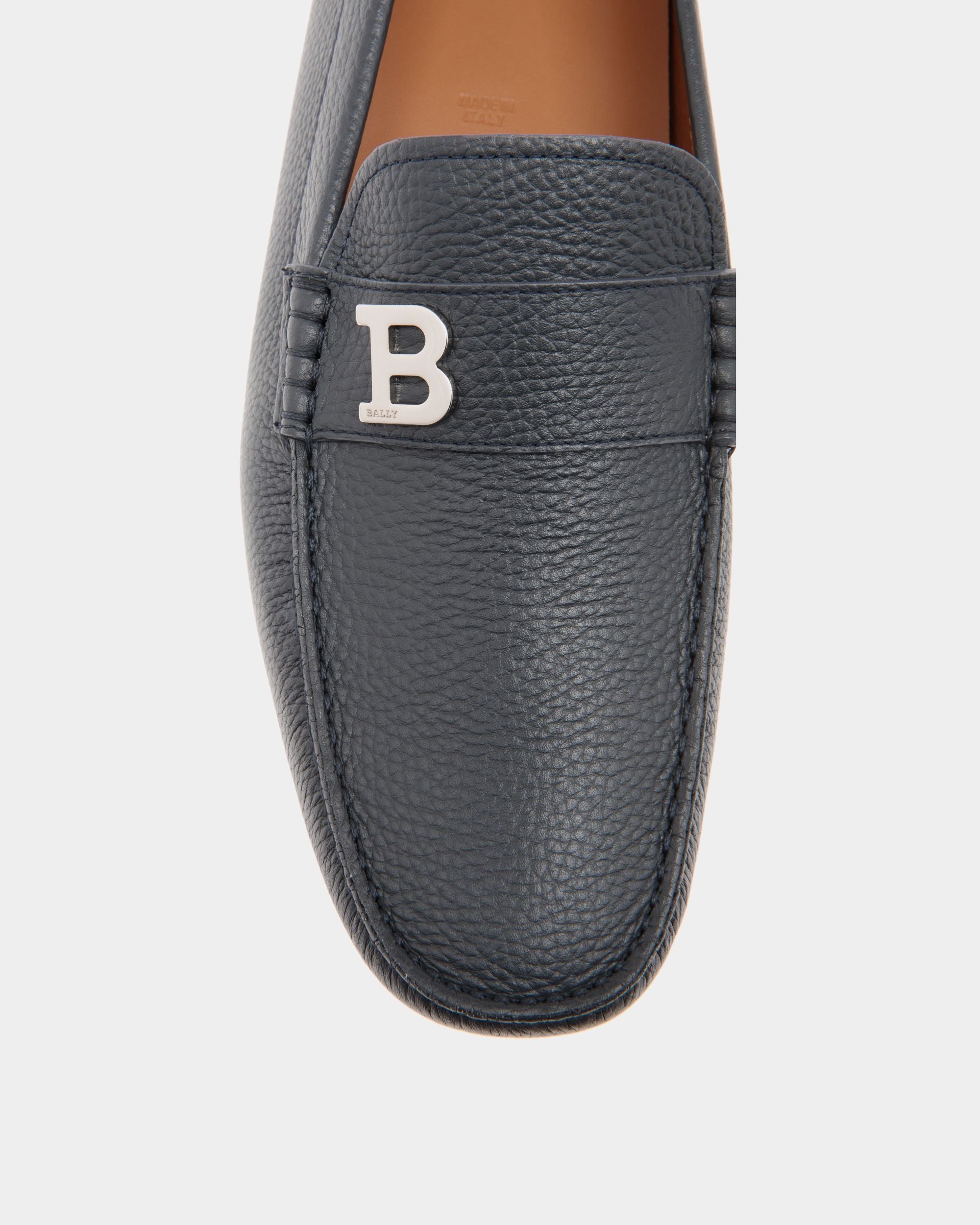 Bally Global - Driver In Blue Leather - Blue