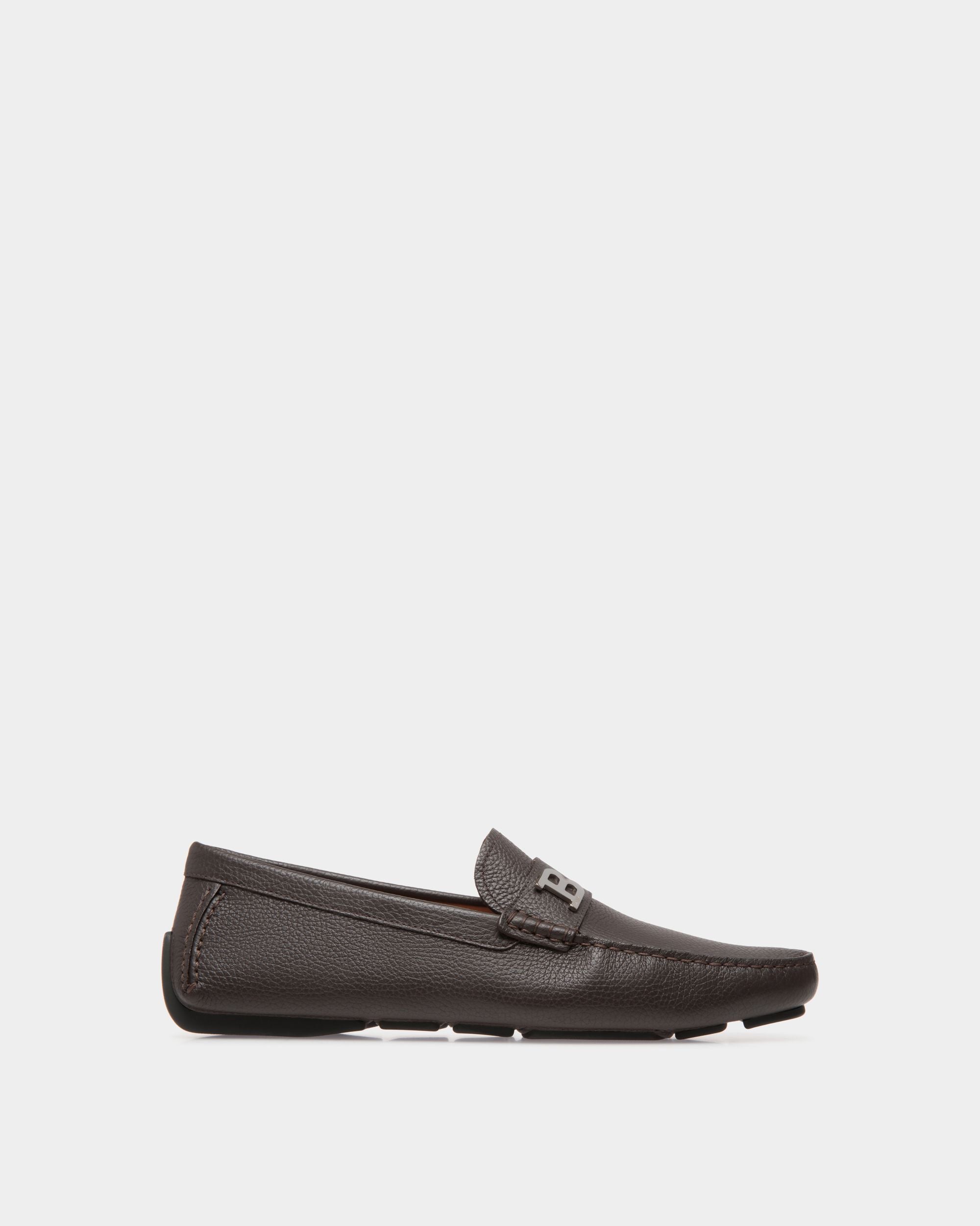 Bally Global - Driver In Brown Leather - Brown