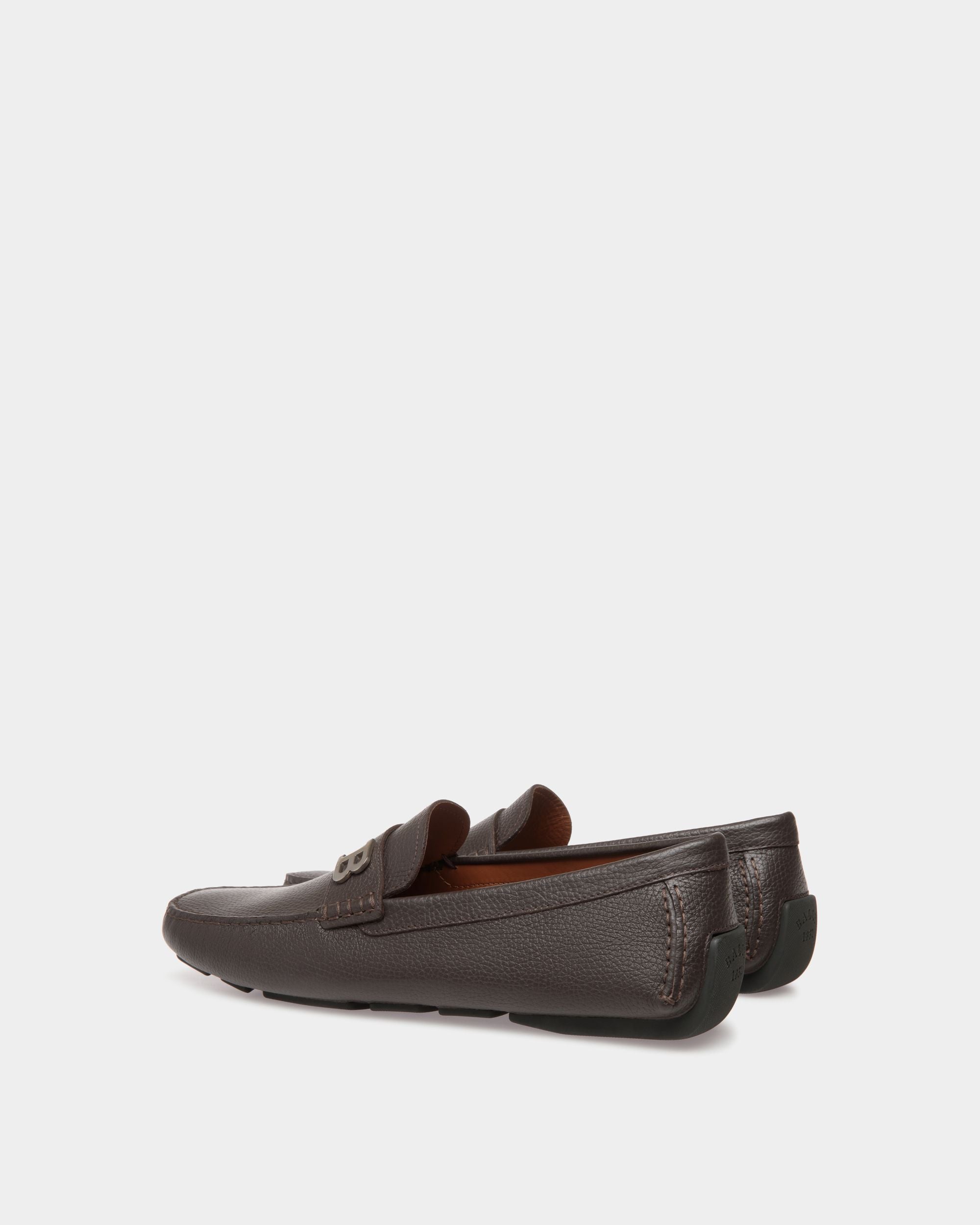 Bally Global - Driver In Brown Leather - Brown