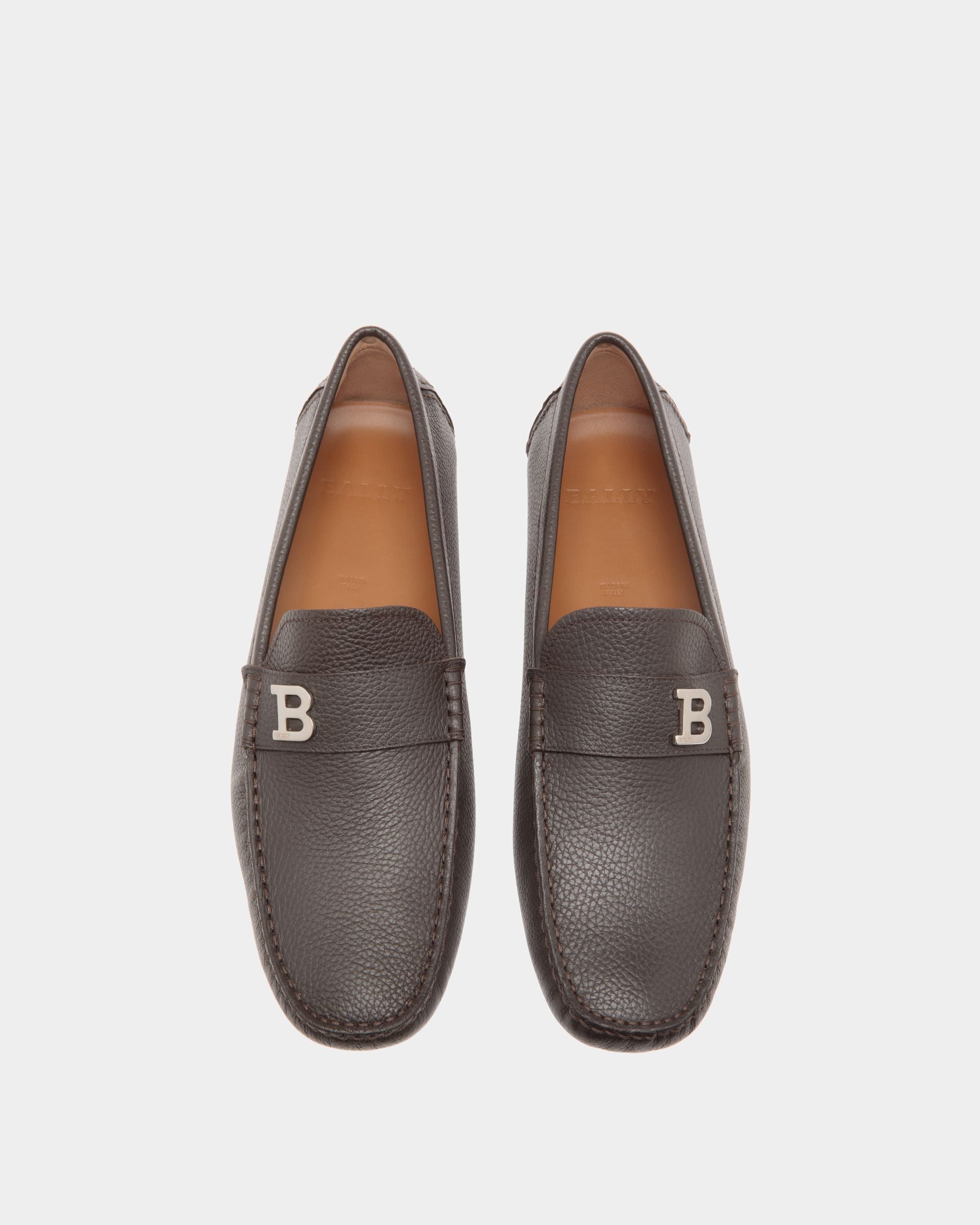 Bally Global - Driver In Brown Leather - Brown