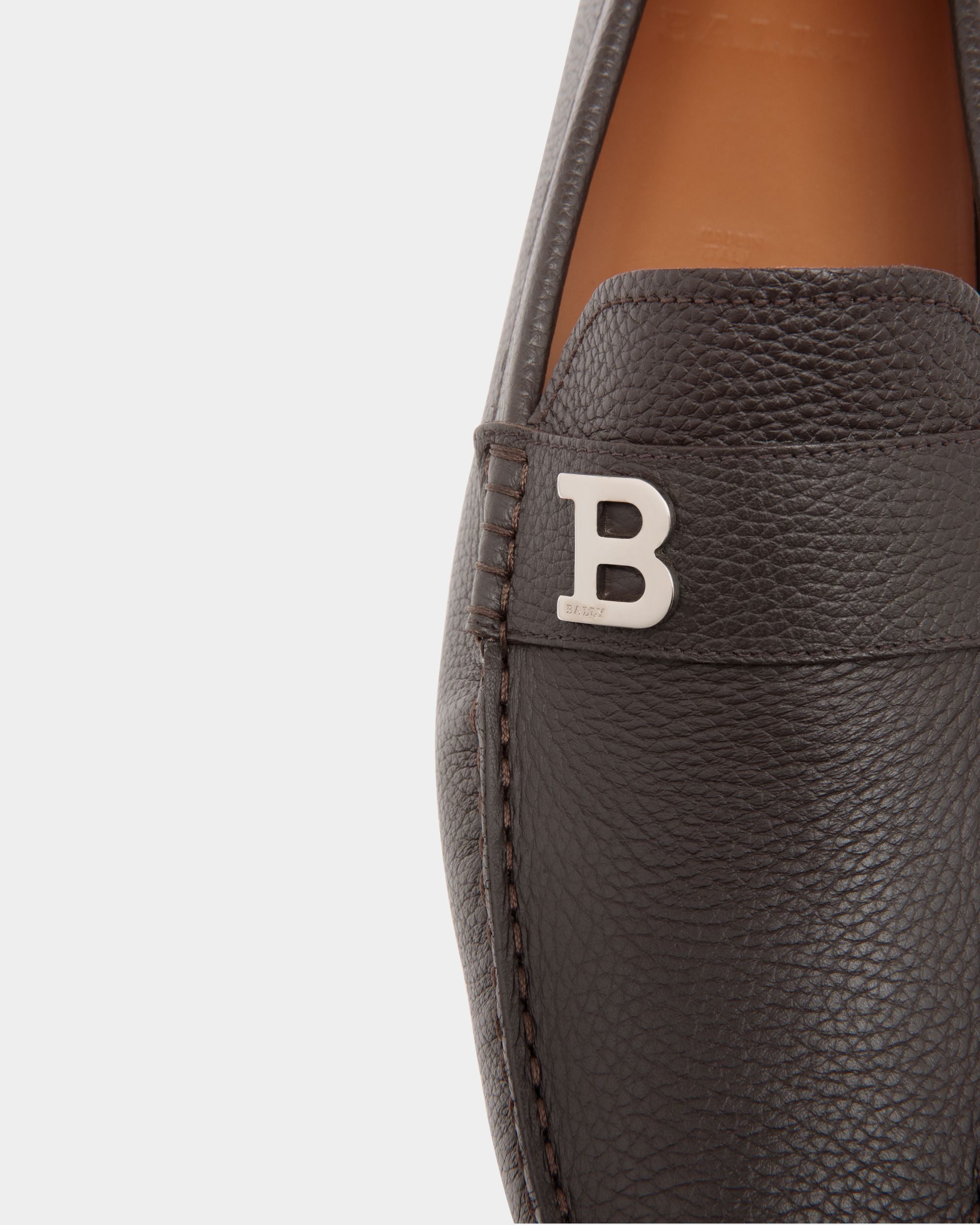 Bally Global - Driver In Brown Leather - Brown