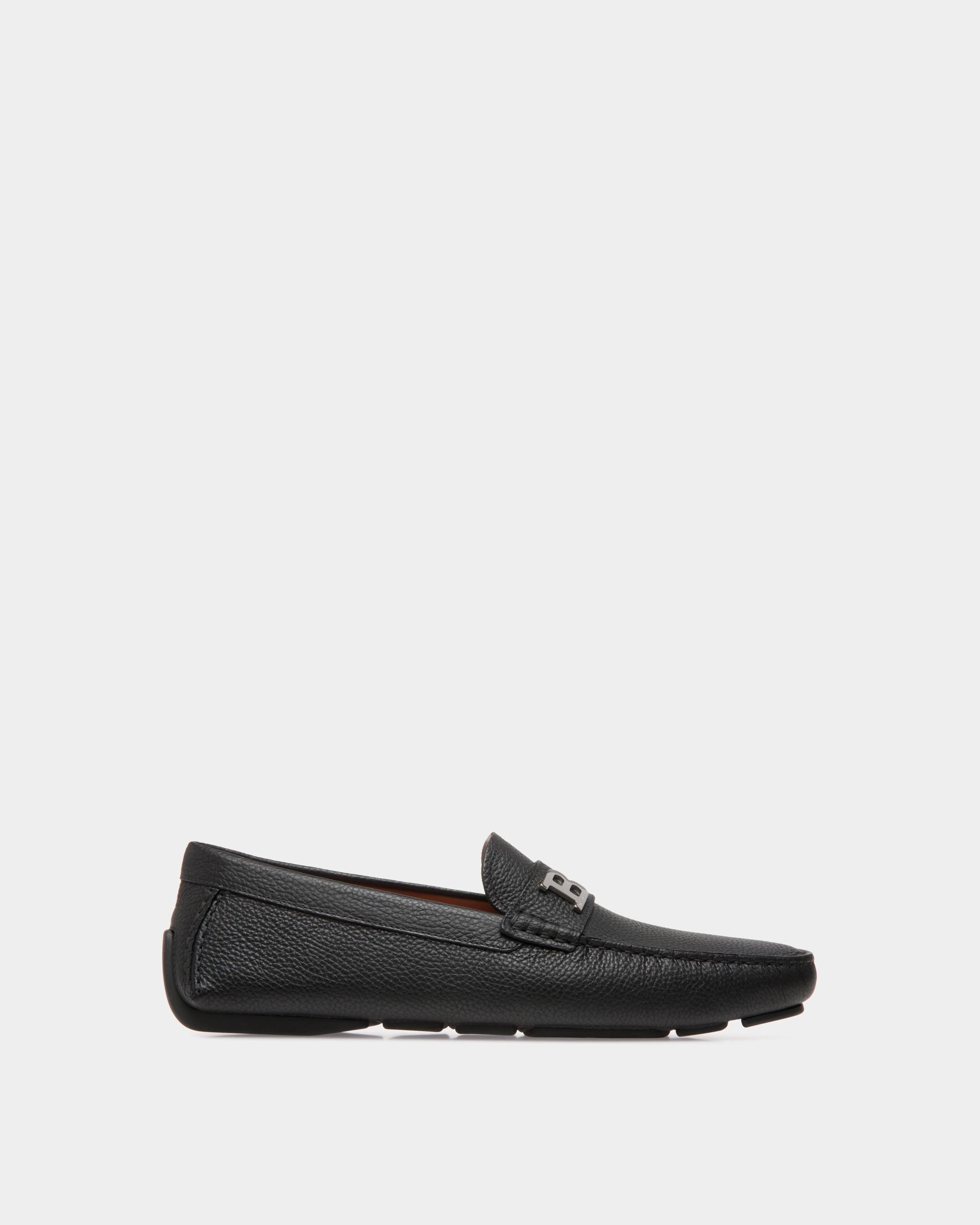 Bally Global - Driver In Black Leather - Black