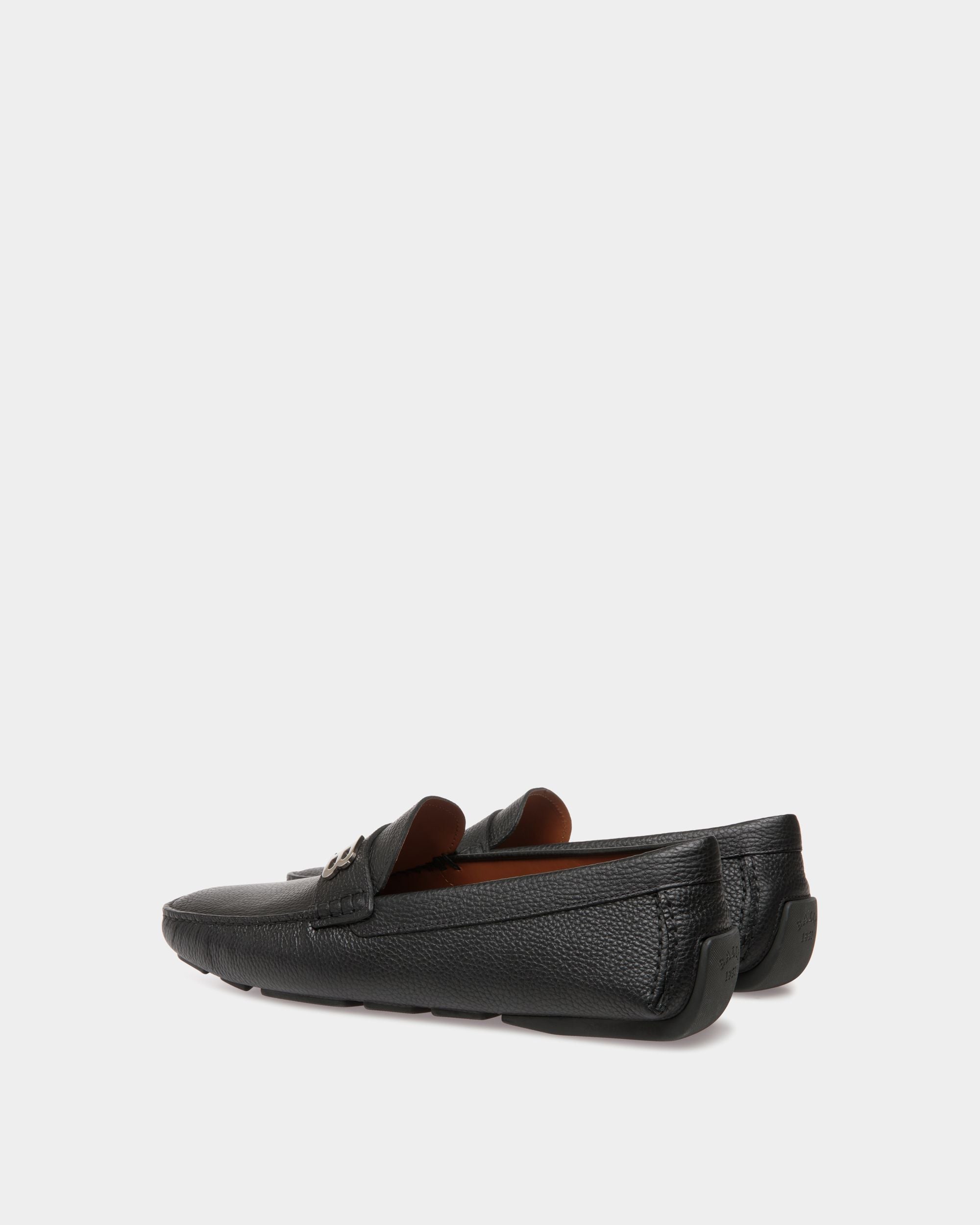 Bally Global - Driver In Black Leather - Black
