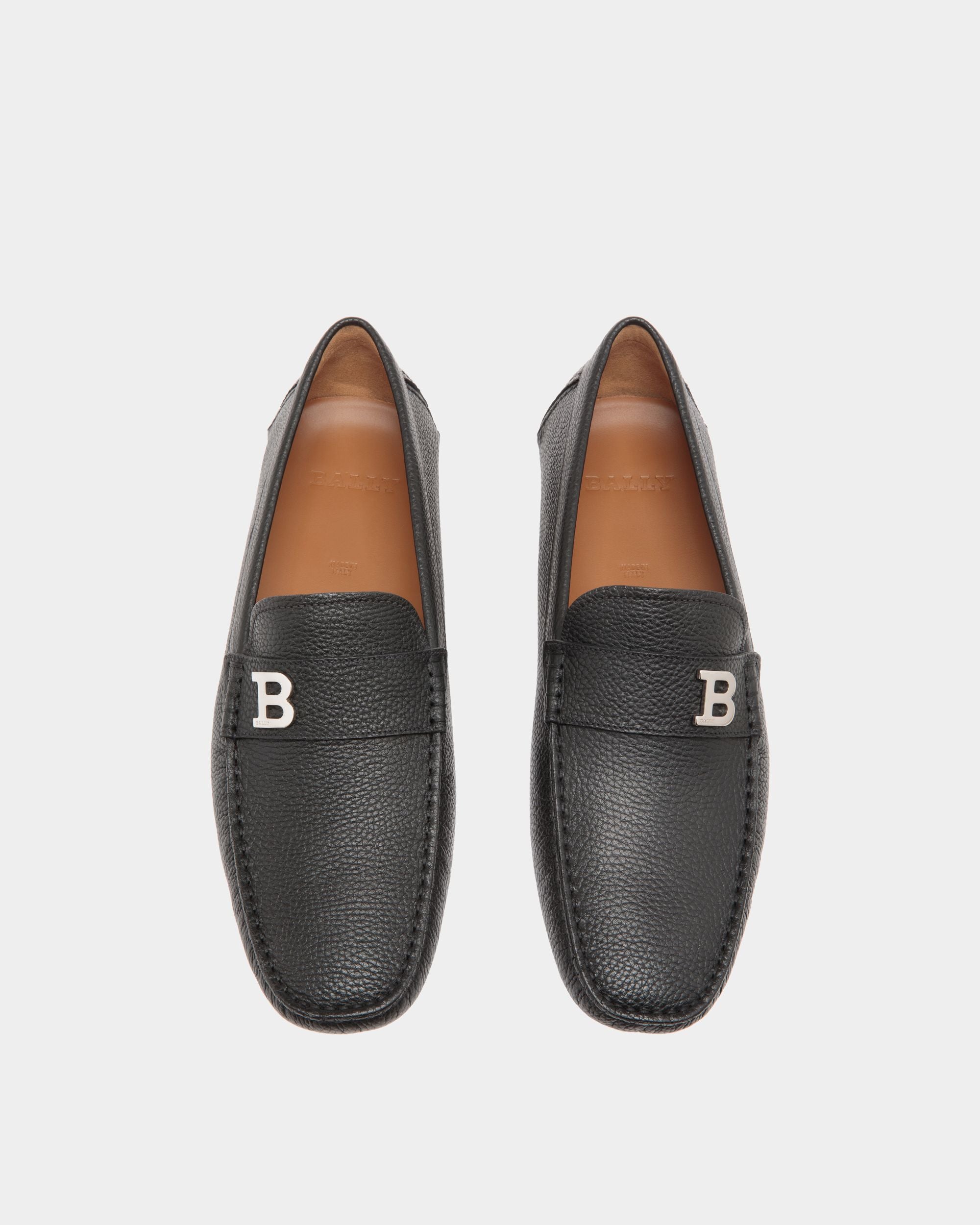 Bally Global - Driver In Black Leather - Black