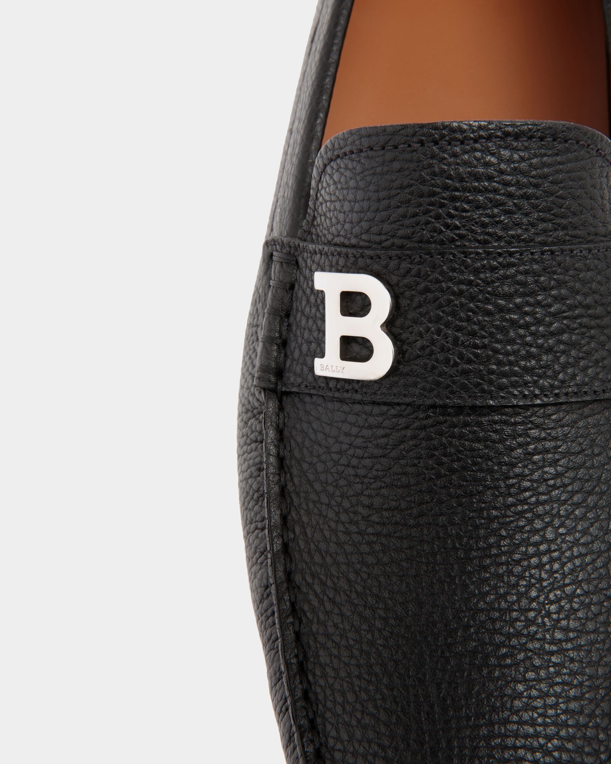 Bally Global - Driver In Black Leather - Black