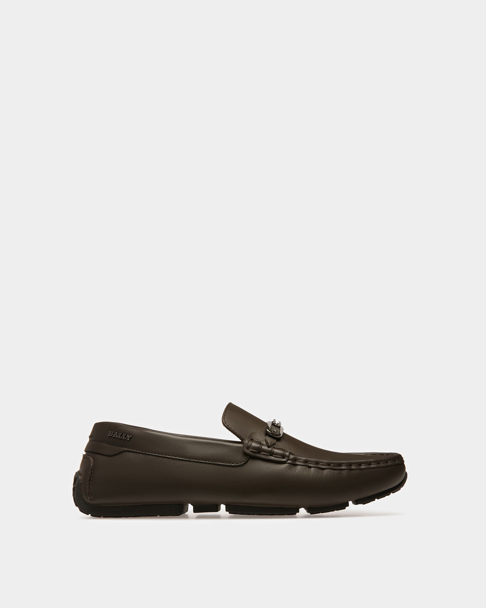 Bally Global - Pinter Leather Drivers In Brown - Brown