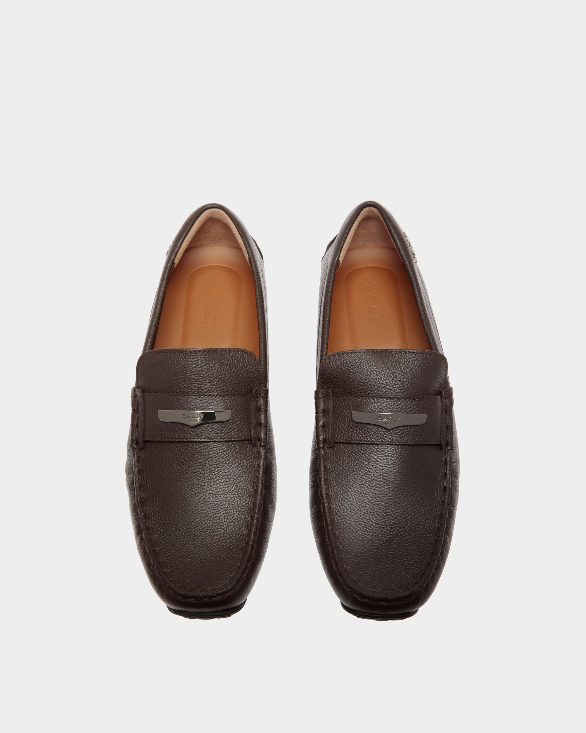 Bally Global - Pilot Drivers In Brown Leather - Brown