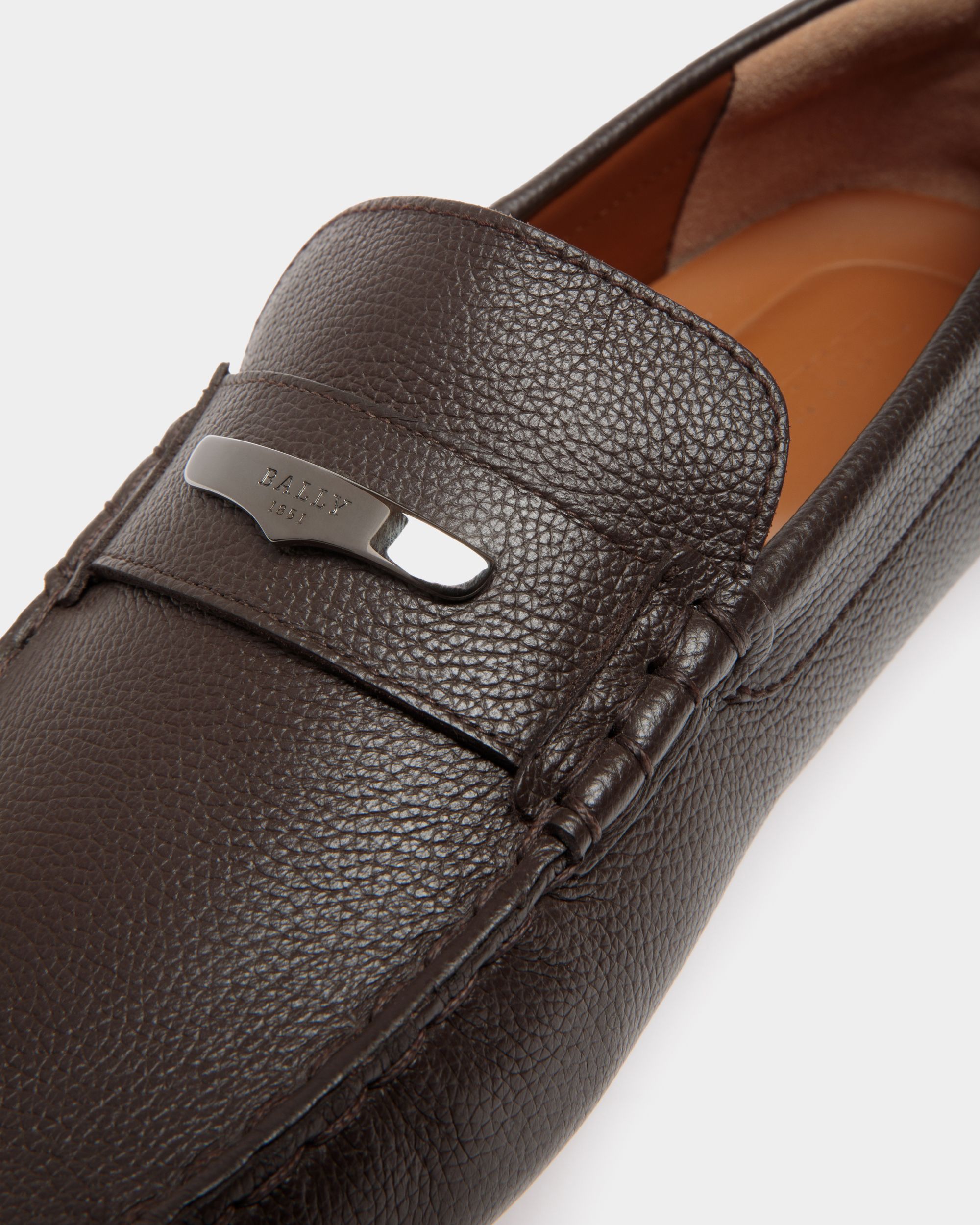 Bally Global - Pilot Drivers In Brown Leather - Brown