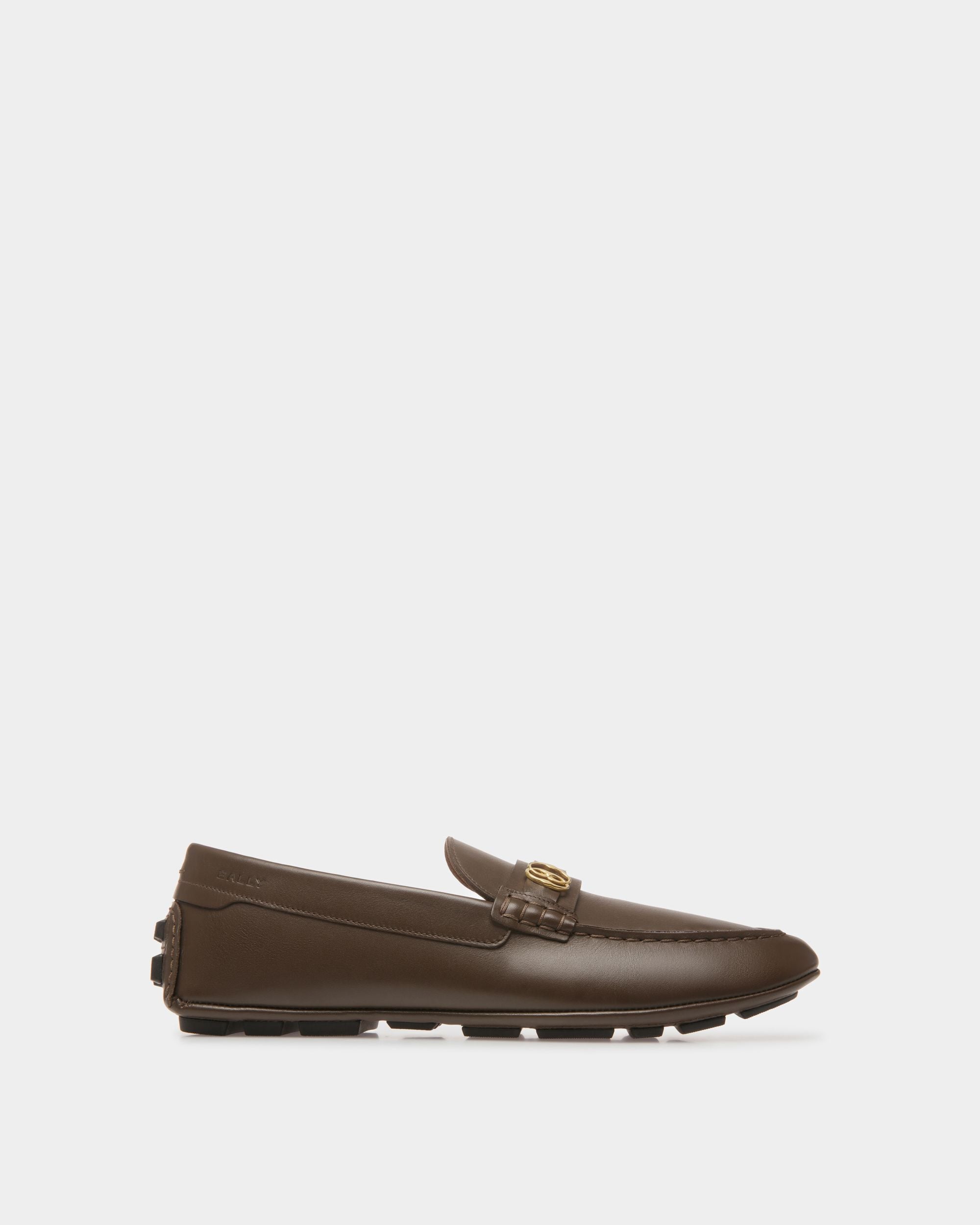 Bally Global - Kerbs Drivers In Brown Leather - Brown
