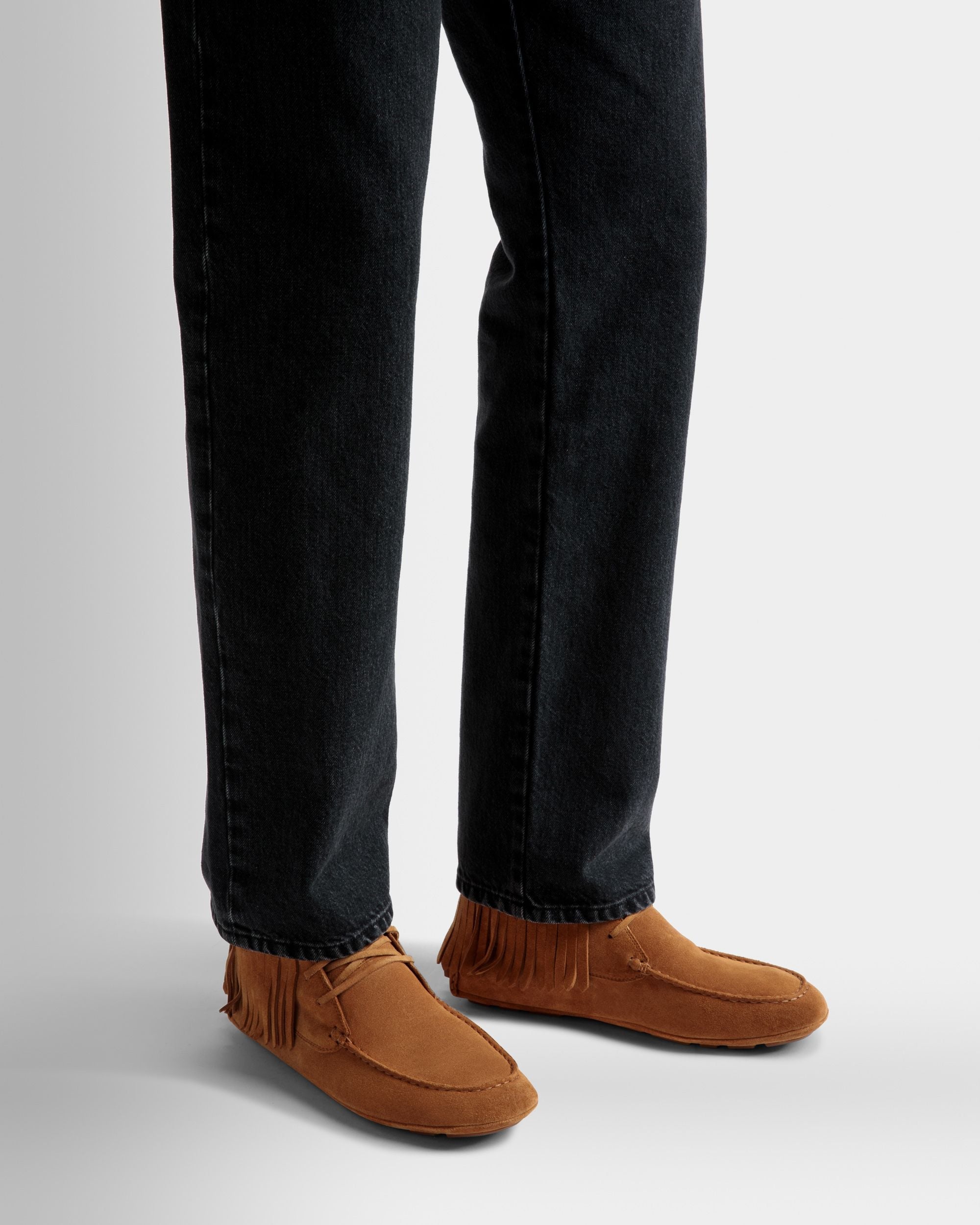 Bally Global - Kerbs Driver Shoes In Desert Leather - Brown