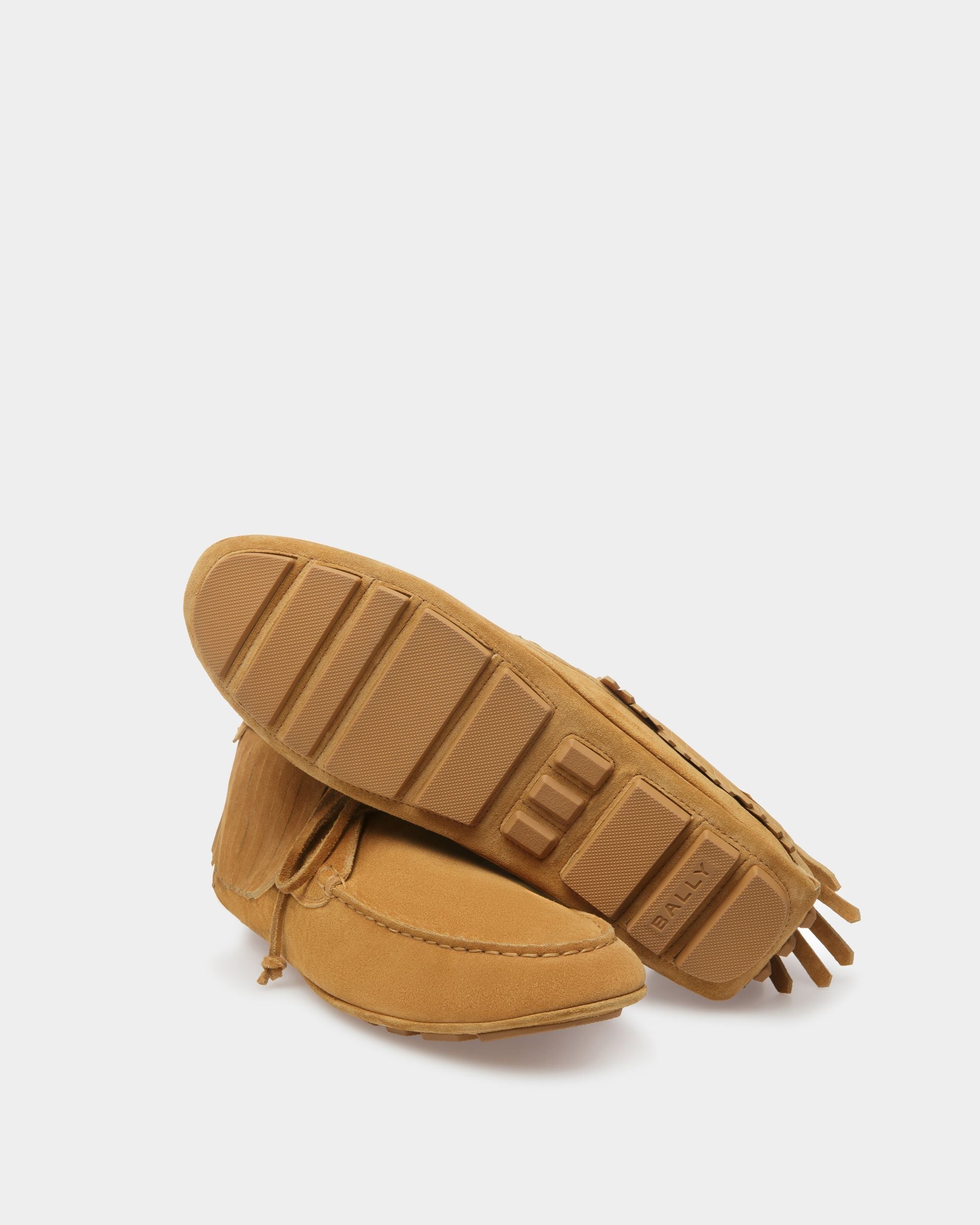 Bally Global - Kerbs Driver Shoes In Desert Leather - Brown