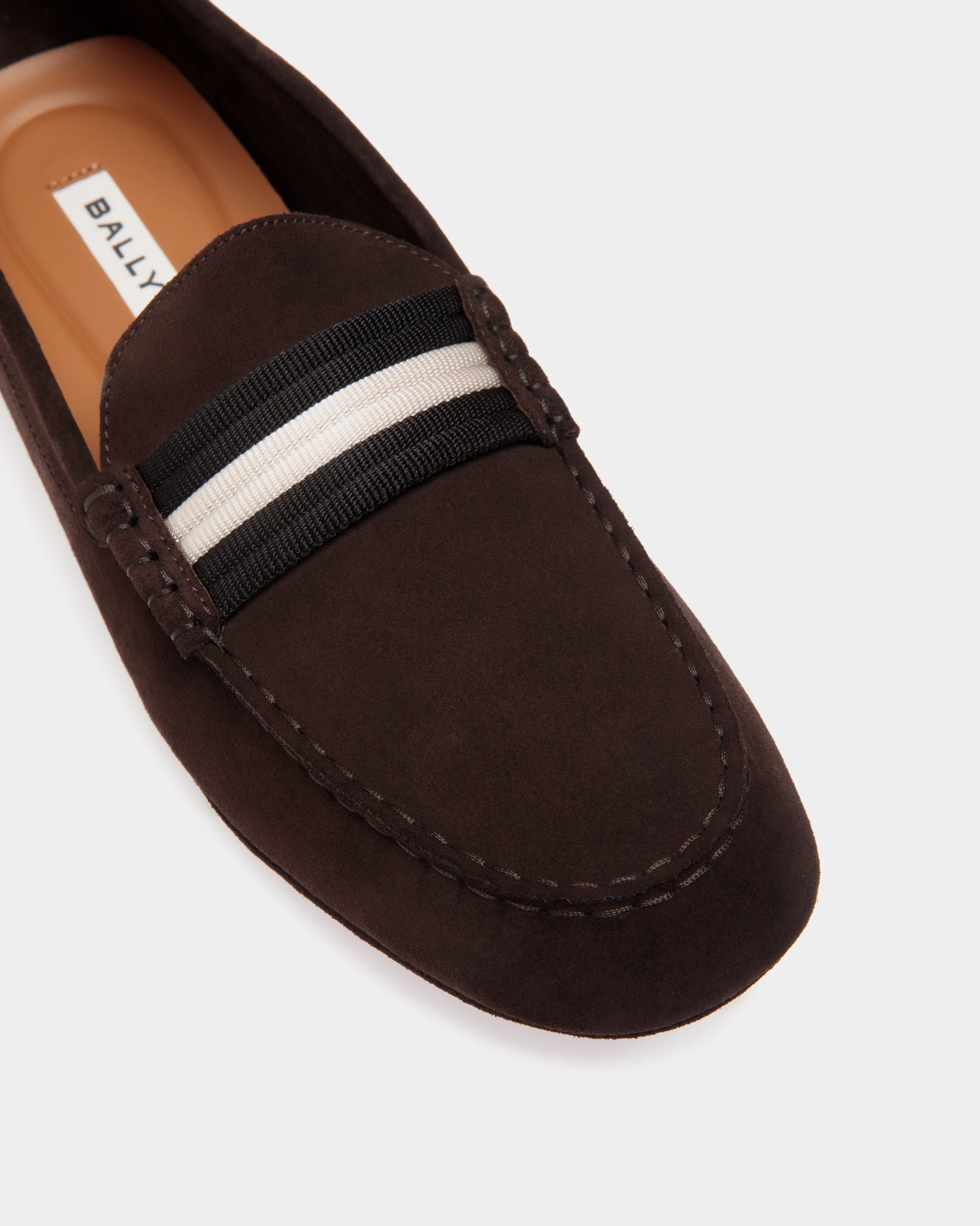 Bally Global - Kerbs Drivers In Brown Leather - Brown