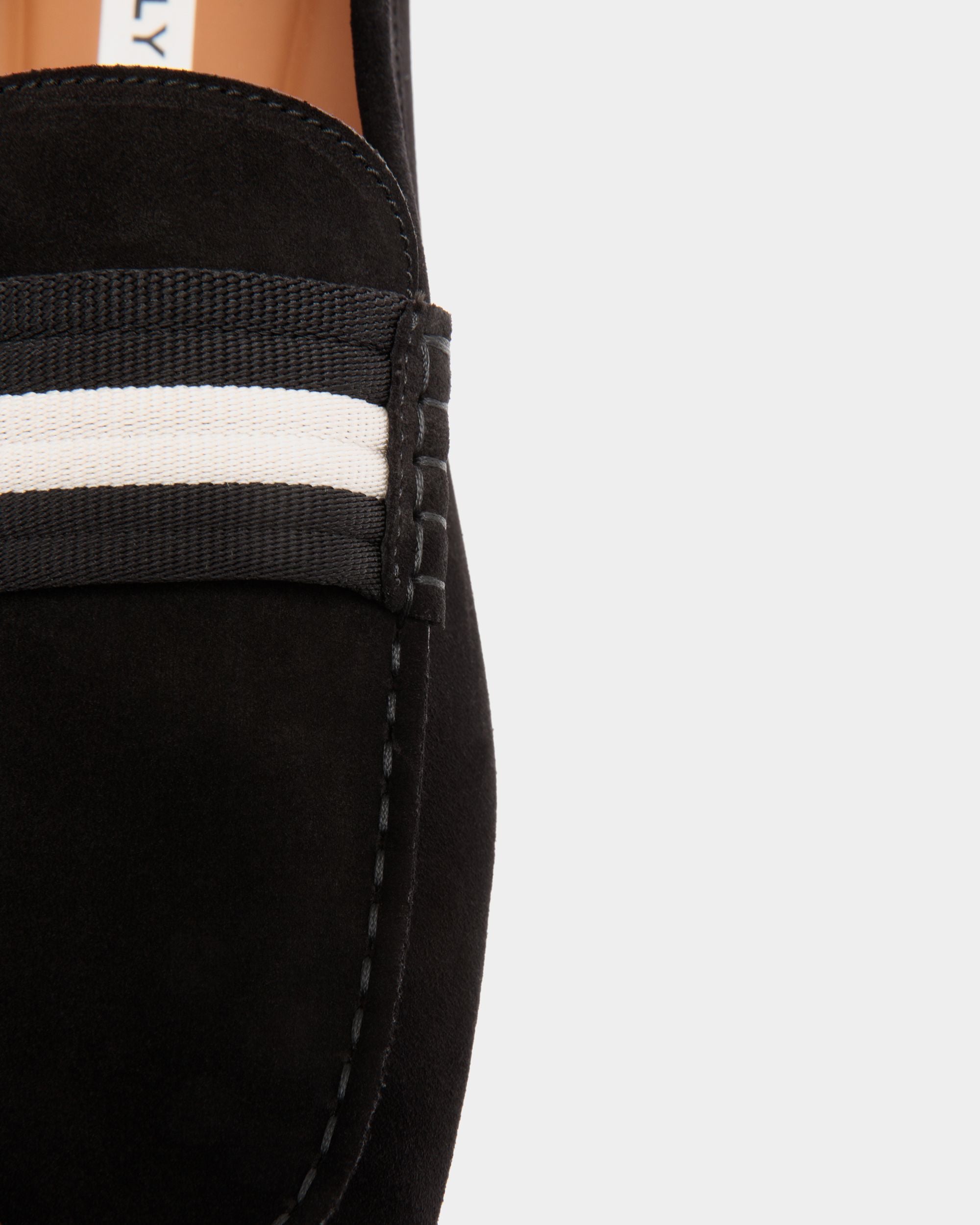 Bally Global - Kerbs Drivers In Black Leather - Black