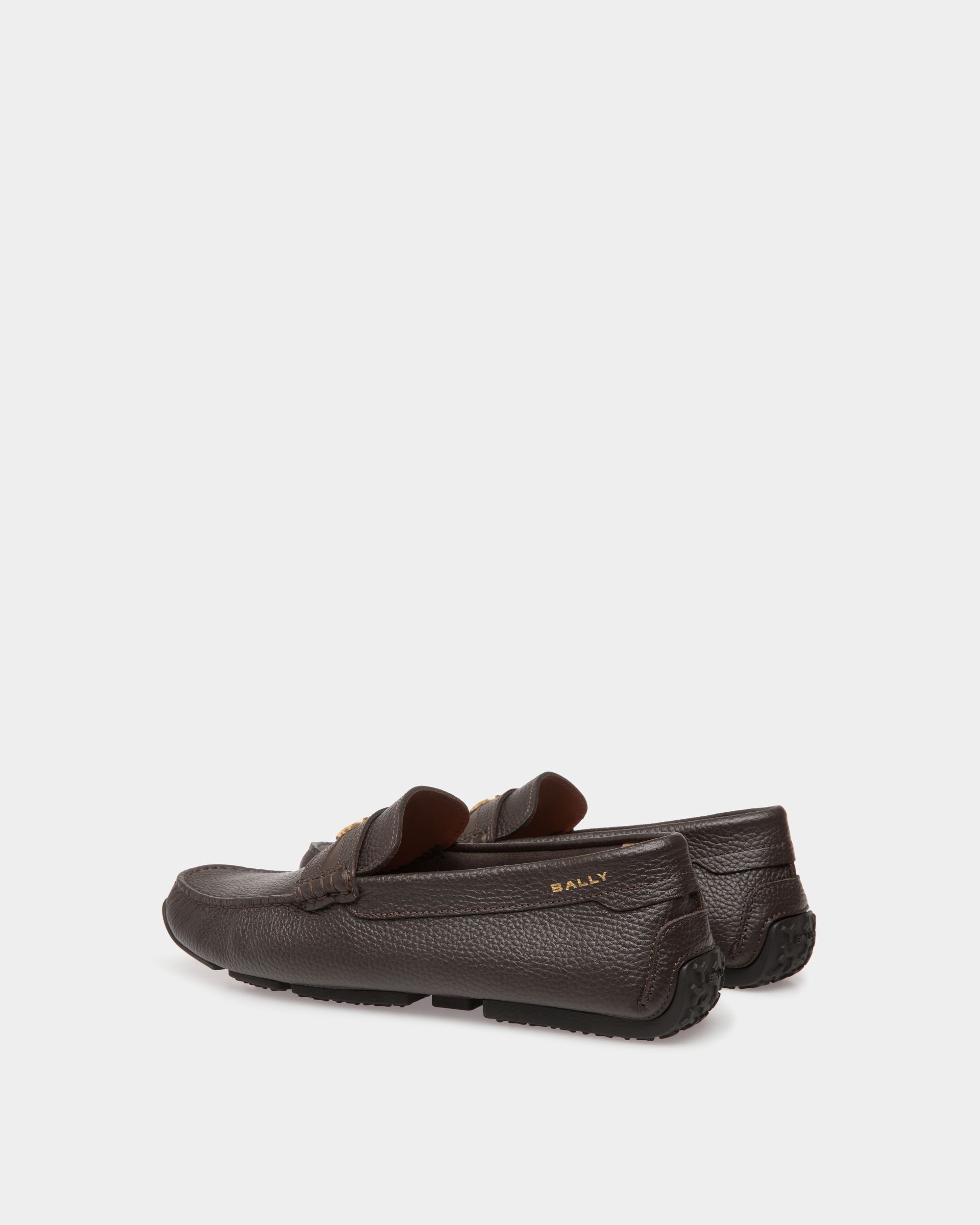 Bally Global - Pilot Drivers In Brown Leather - Brown