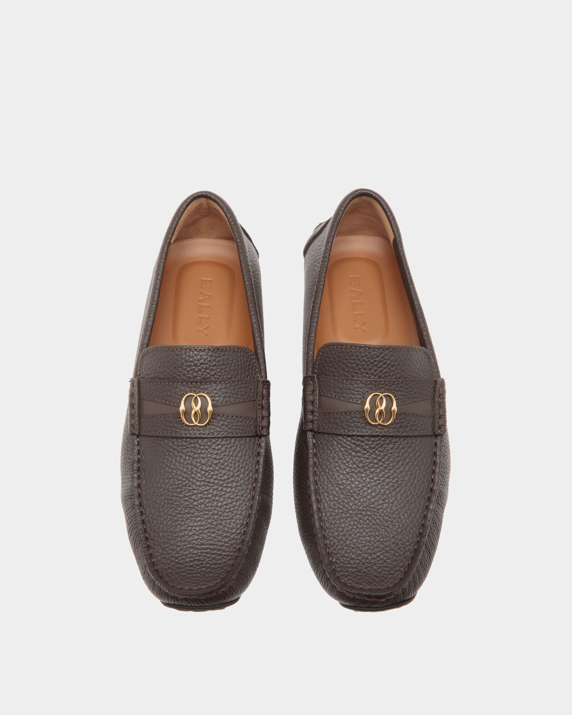 Bally Global - Pilot Drivers In Brown Leather - Brown