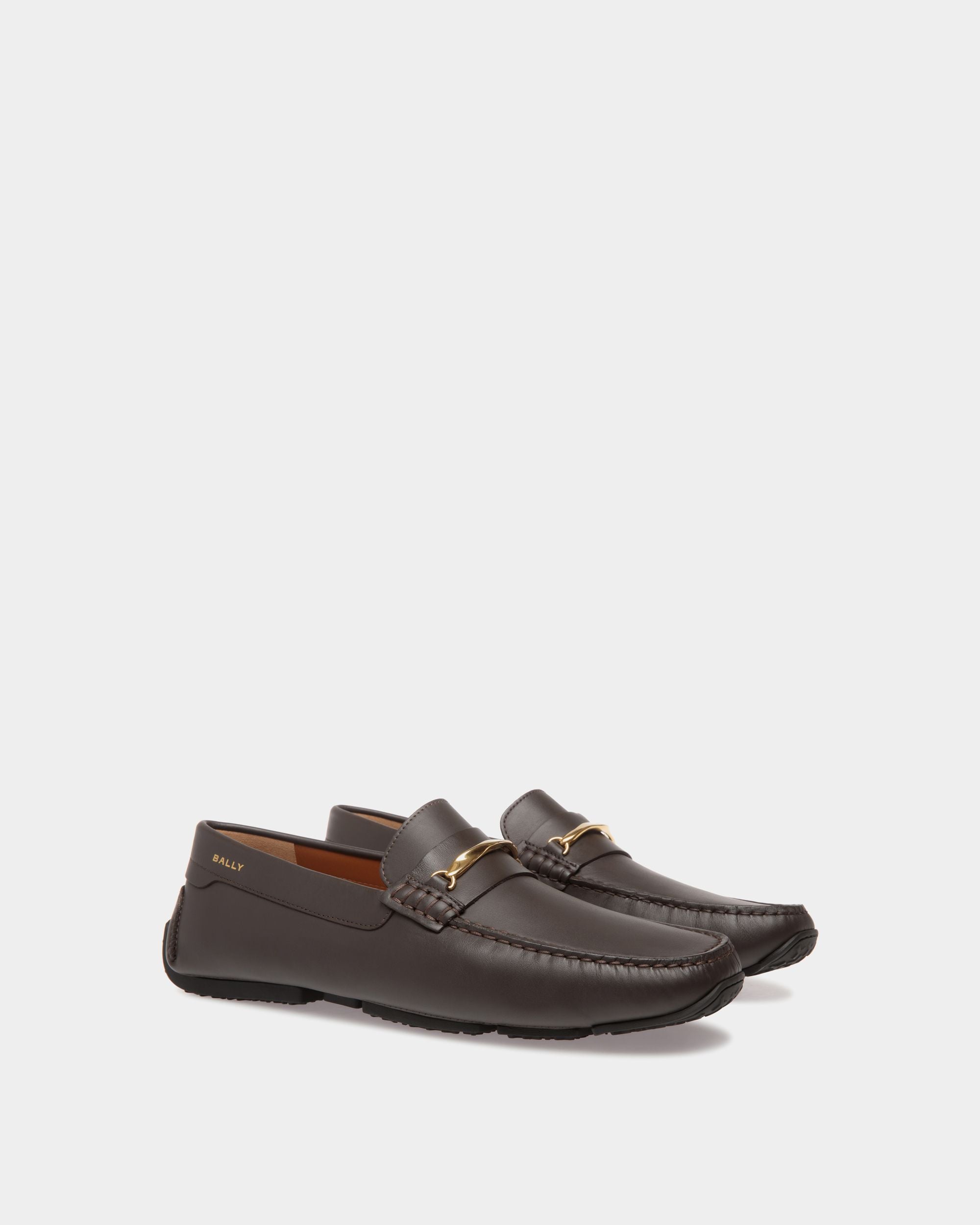 Bally Global - Pilot Drivers In Brown Leather - Brown