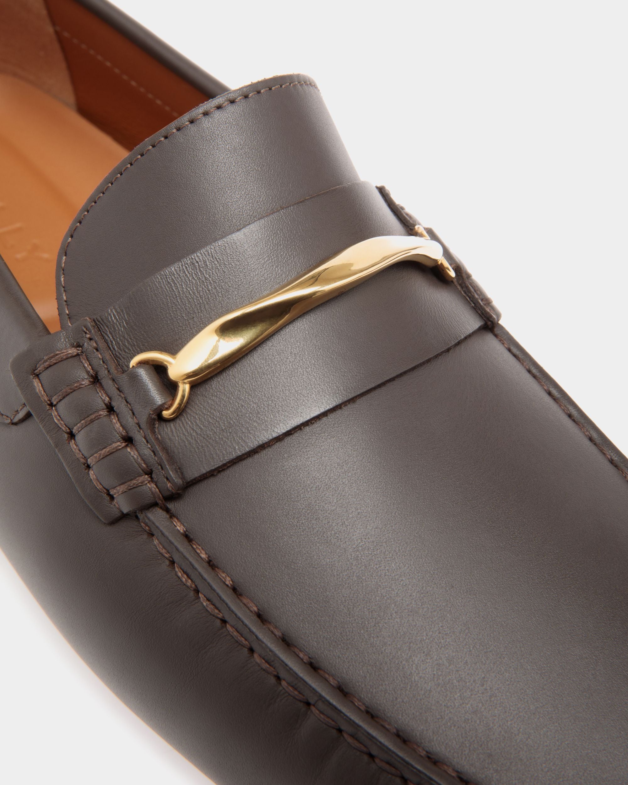 Bally Global - Pilot Drivers In Brown Leather - Brown