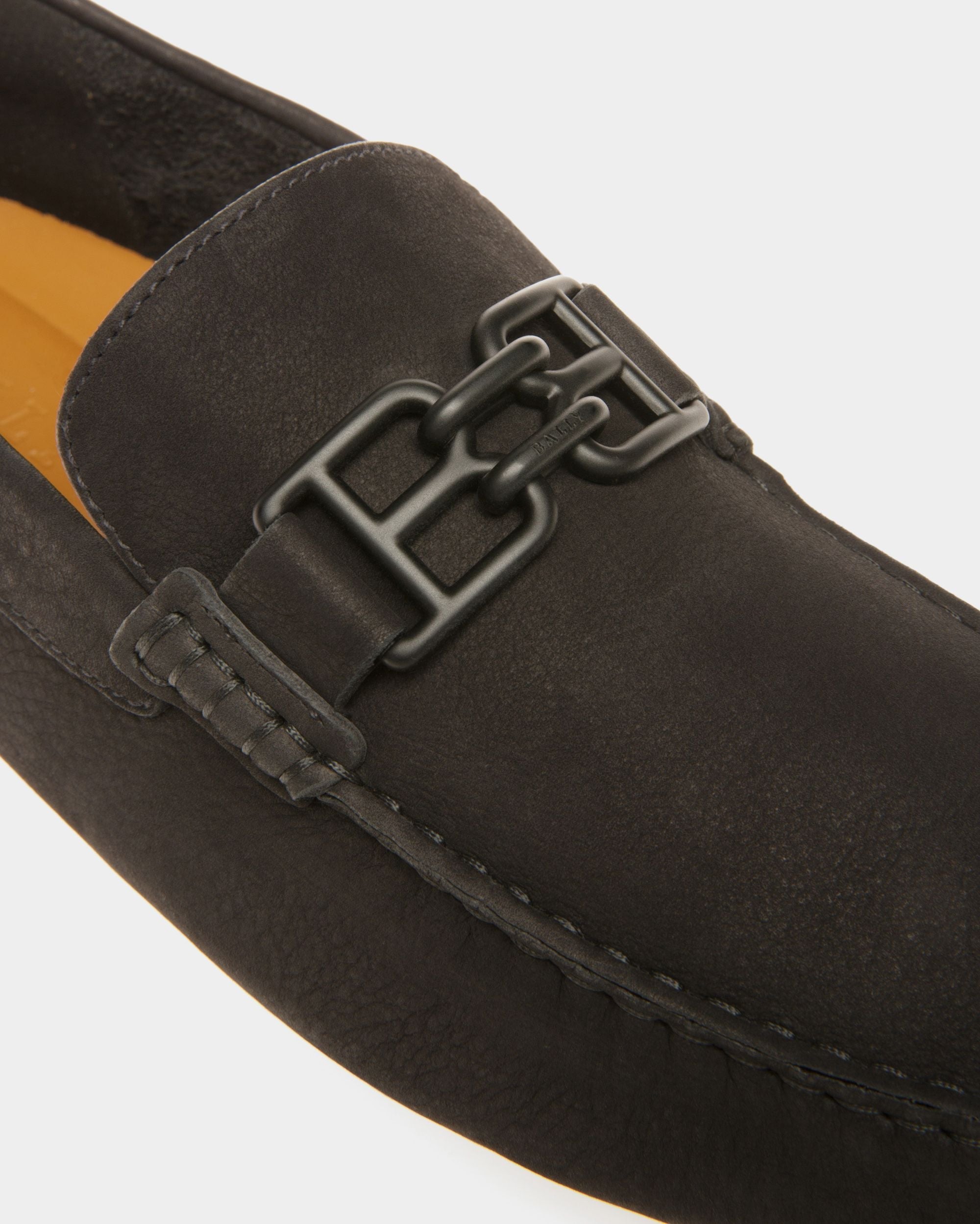 Bally Global - Parsal Drivers In Black Leather - Black