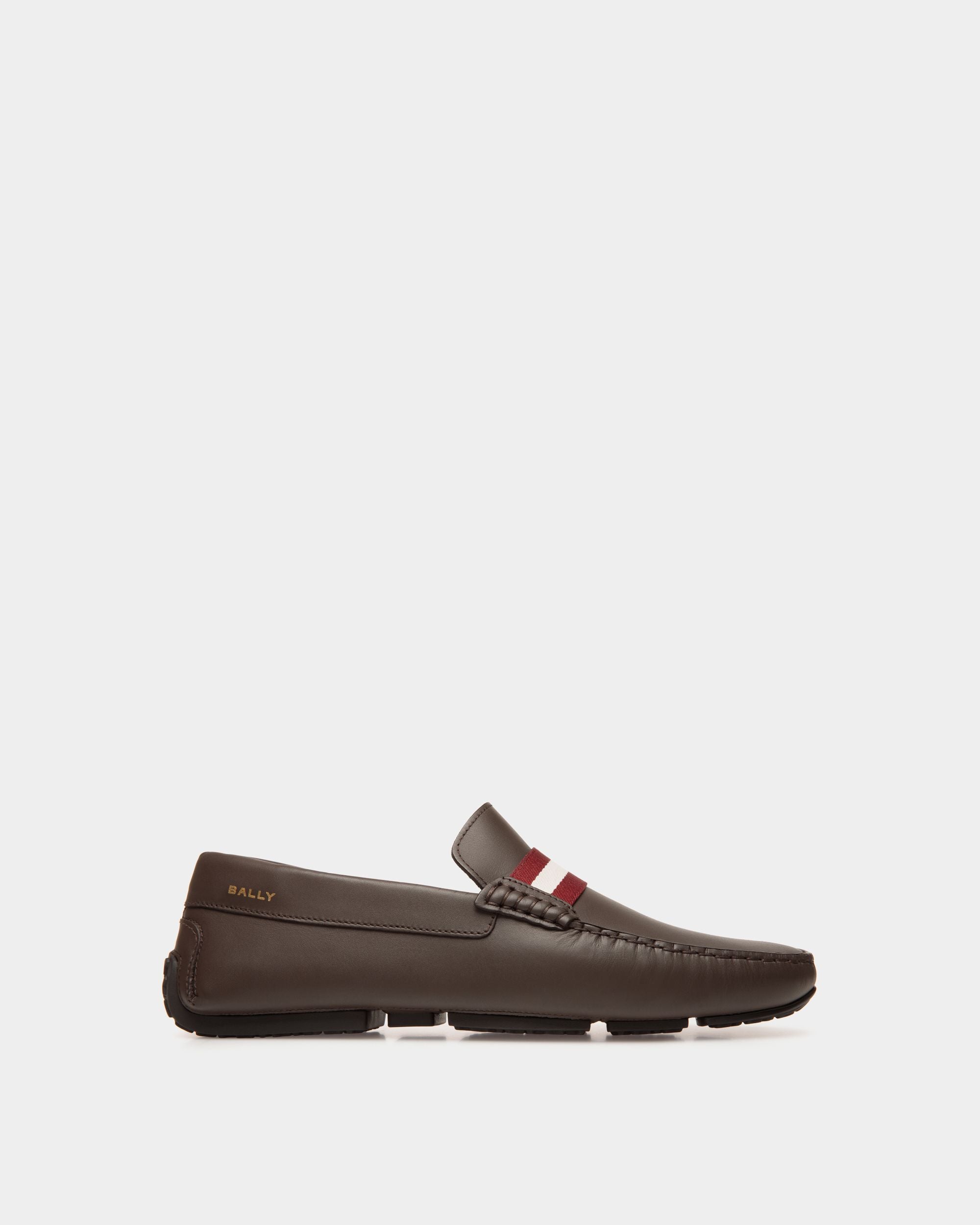Bally Global - Pilot Driver In Ebano Leather - Brown
