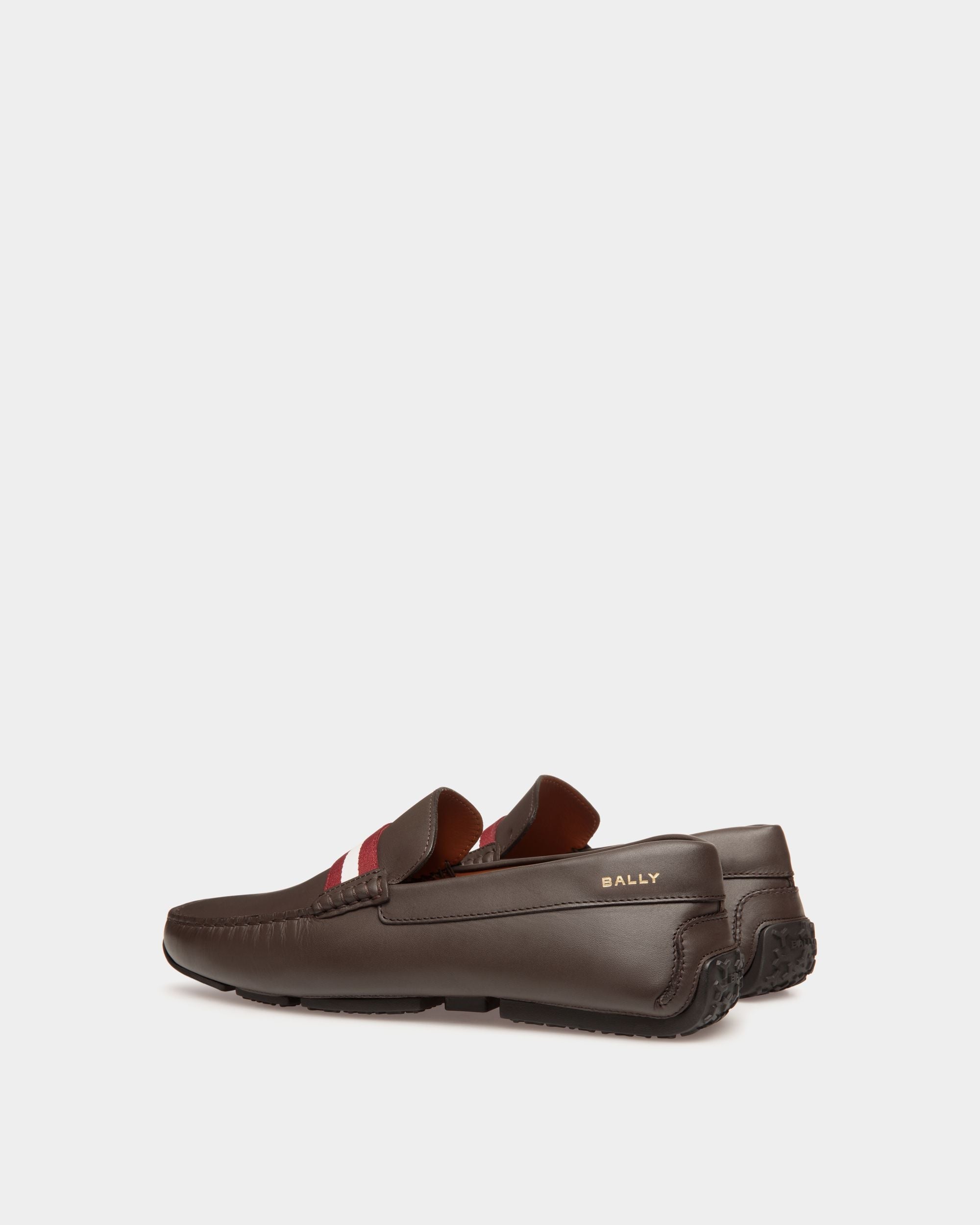 Bally Global - Pilot Driver In Ebano Leather - Brown