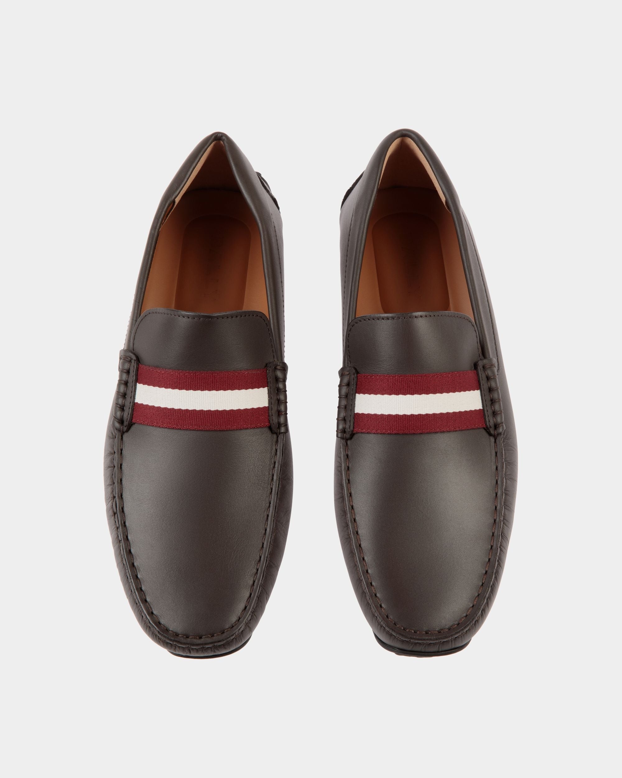 Bally Global - Pilot Driver In Ebano Leather - Brown