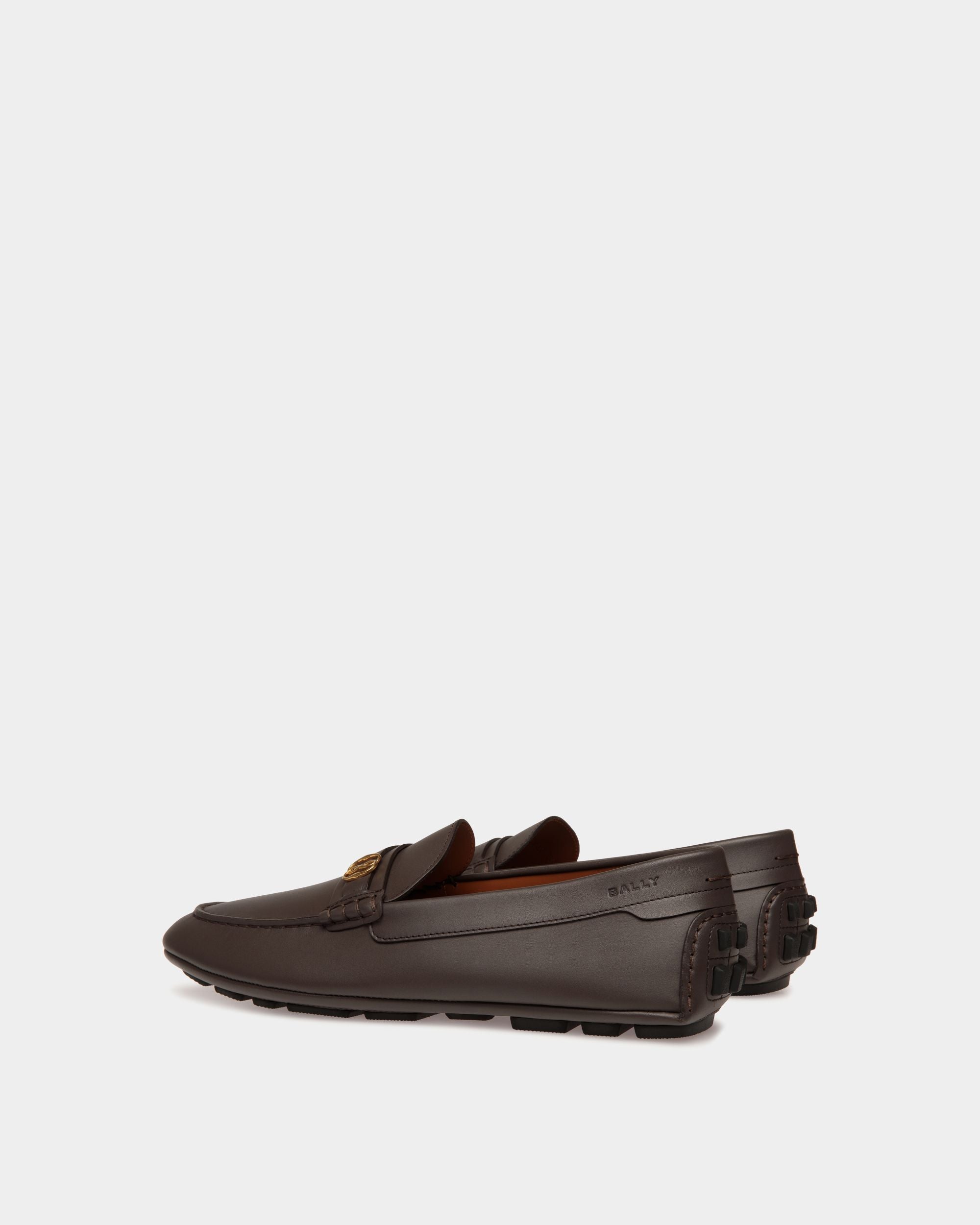 Bally Global - Pilot Driver In Ebano Leather - Brown