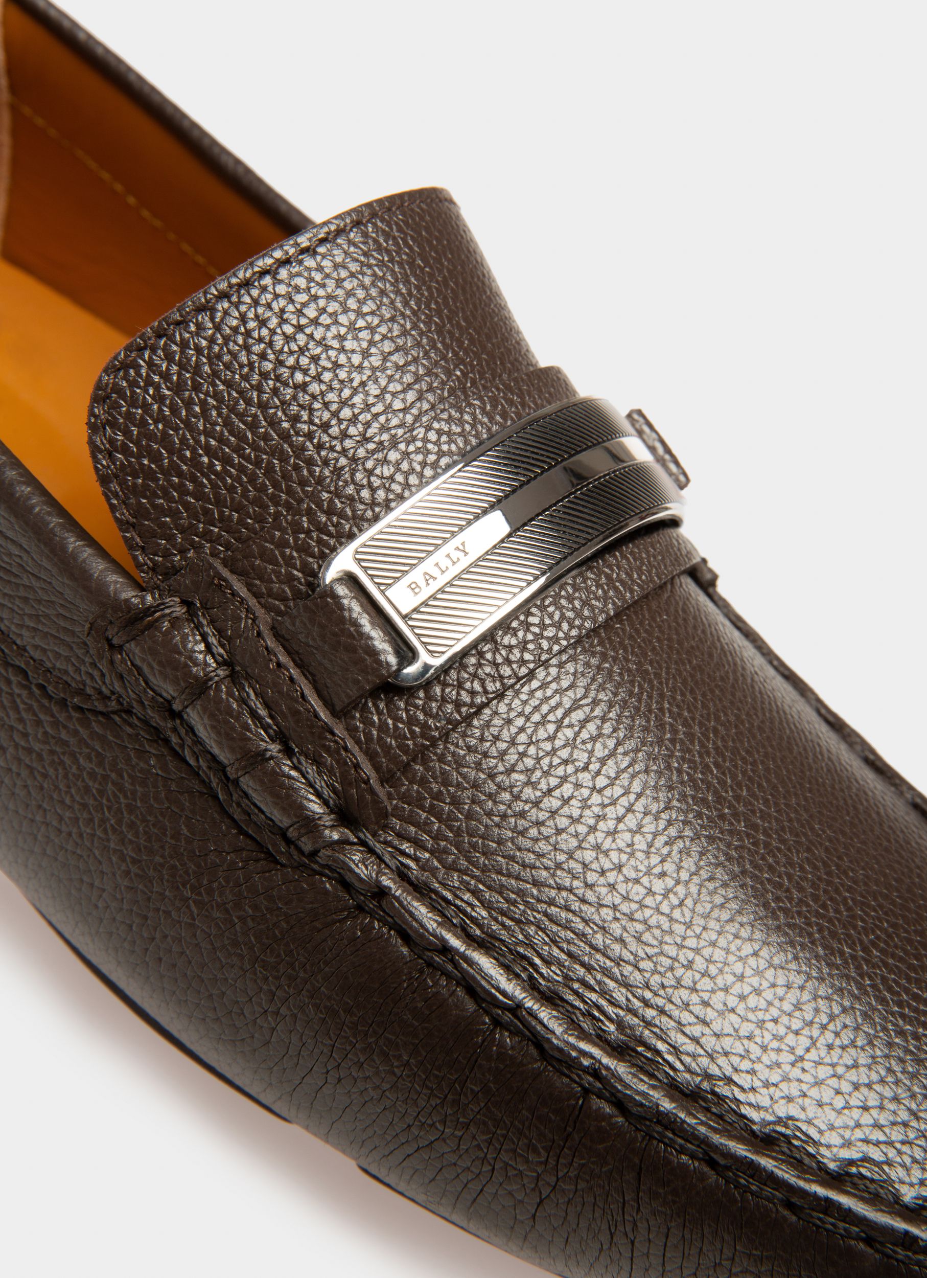 Bally Global - Pilot Drivers In Brown Leather - Brown