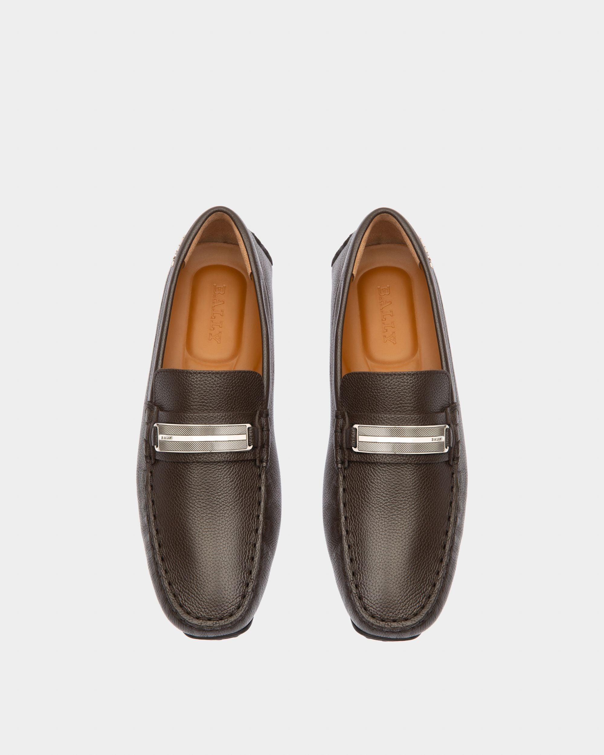 Bally Global - Pilot Drivers In Brown Leather - Brown