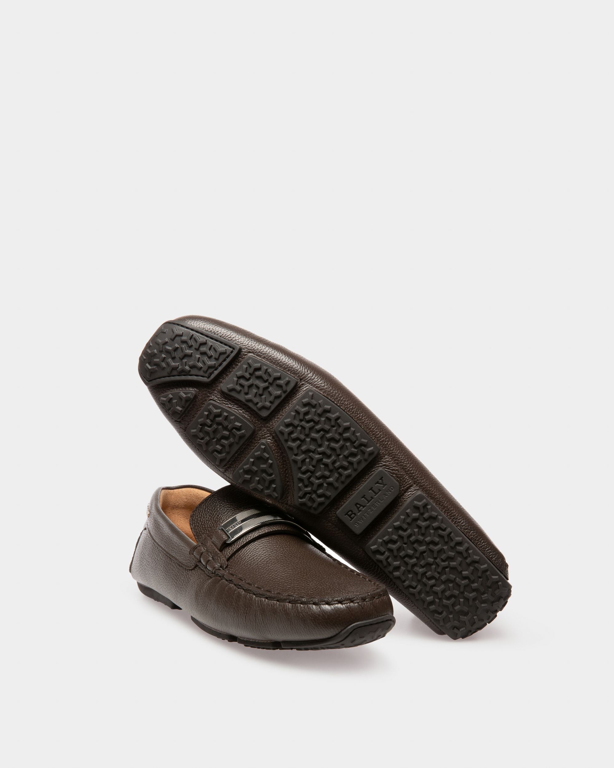 Bally Global - Pilot Drivers In Brown Leather - Brown