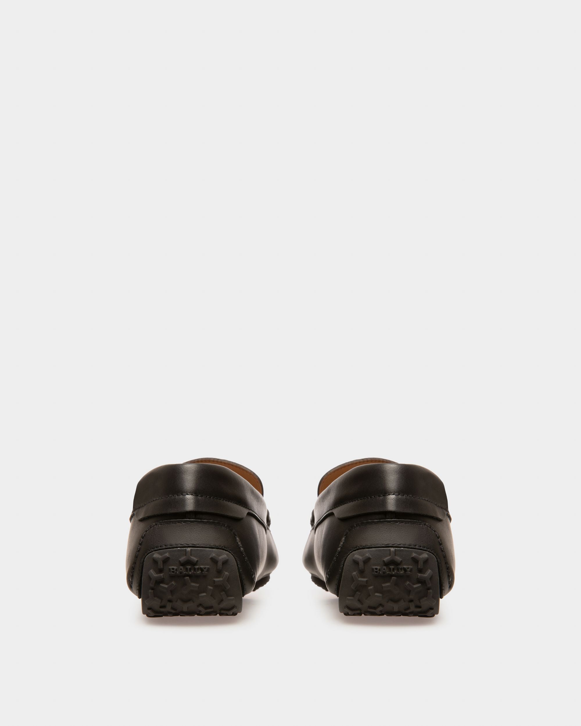Bally Global - Pabyl Leather Drivers In Black - Black