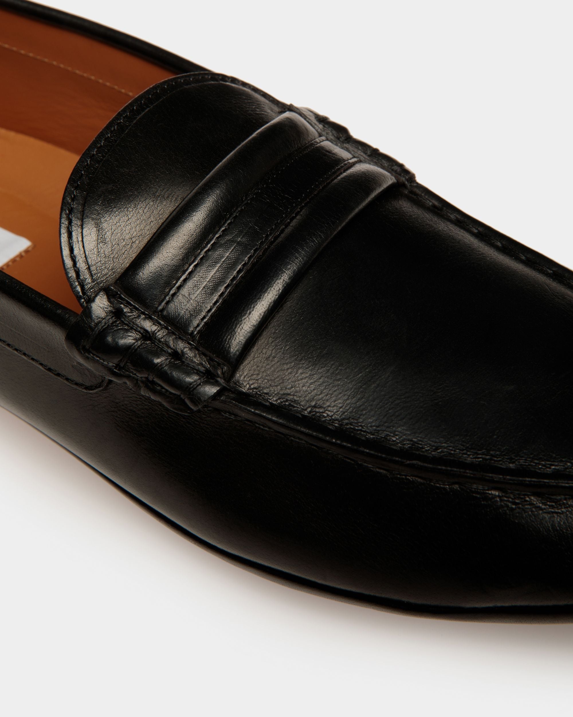 Bally Global - Kerbs Driver in Black Leather - Black