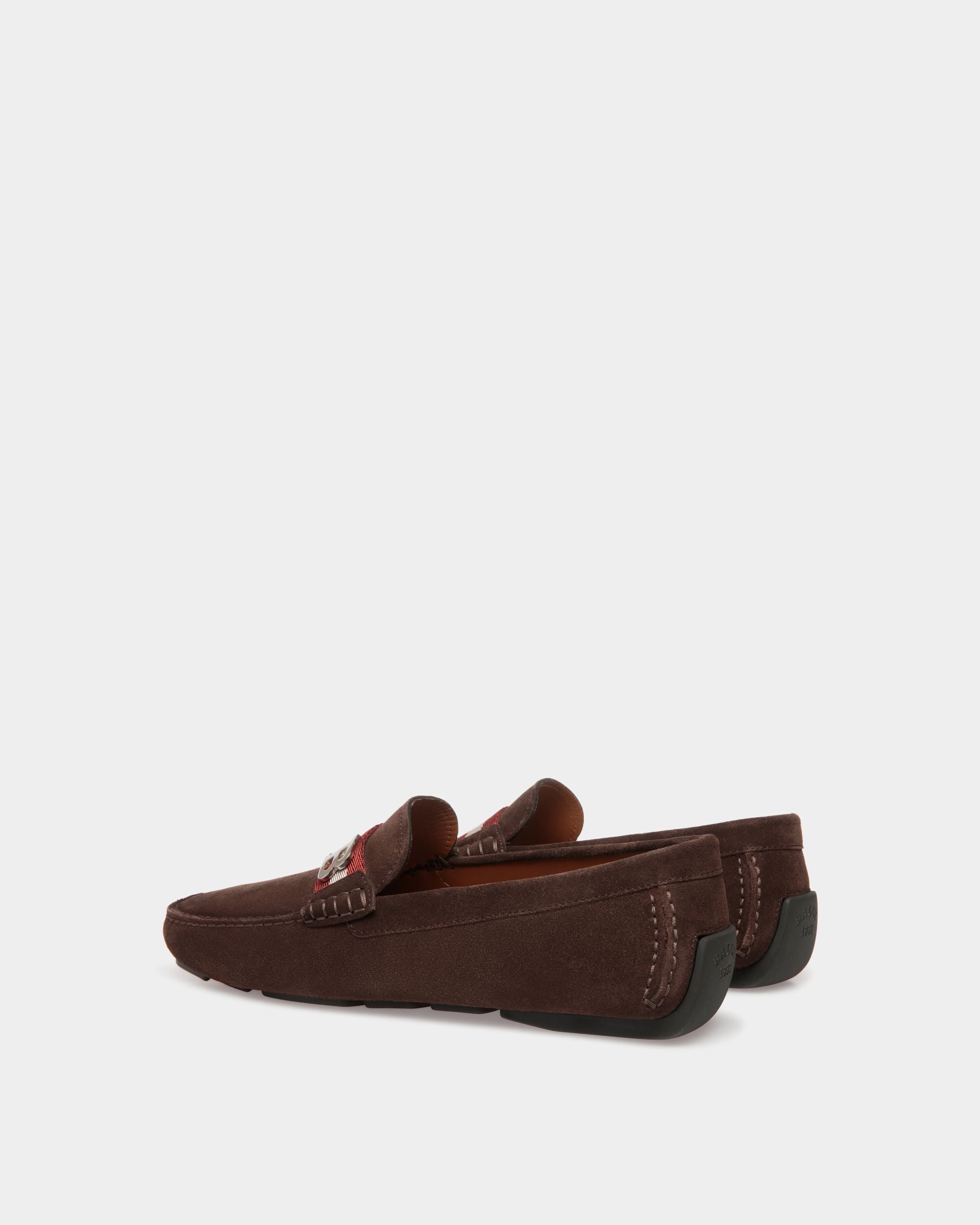 Bally Global - Driver in Brown Suede - Brown