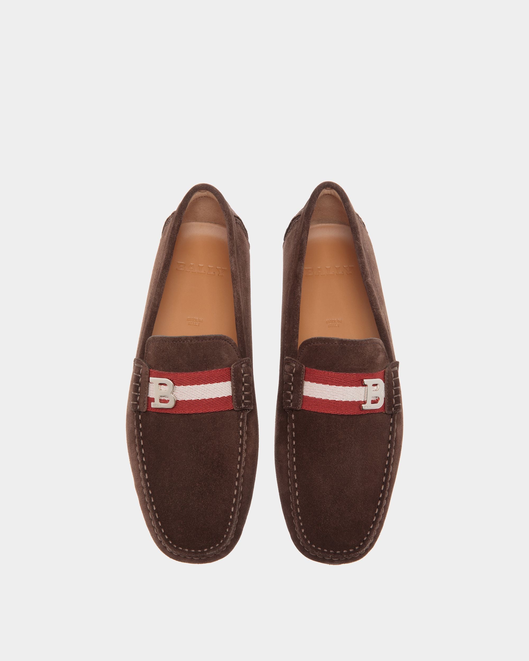 Bally Global - Driver in Brown Suede - Brown