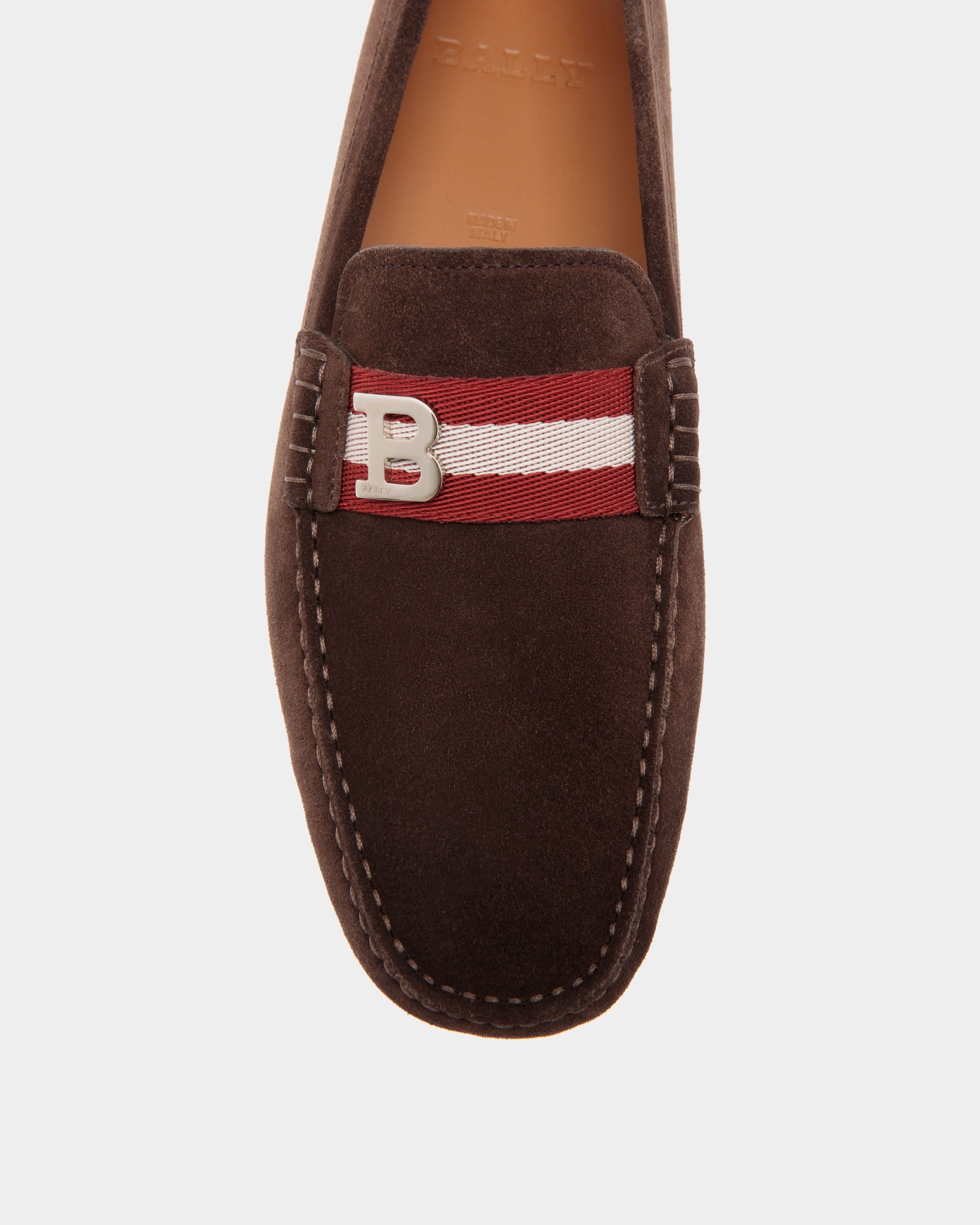 Bally Global - Driver in Brown Suede - Brown