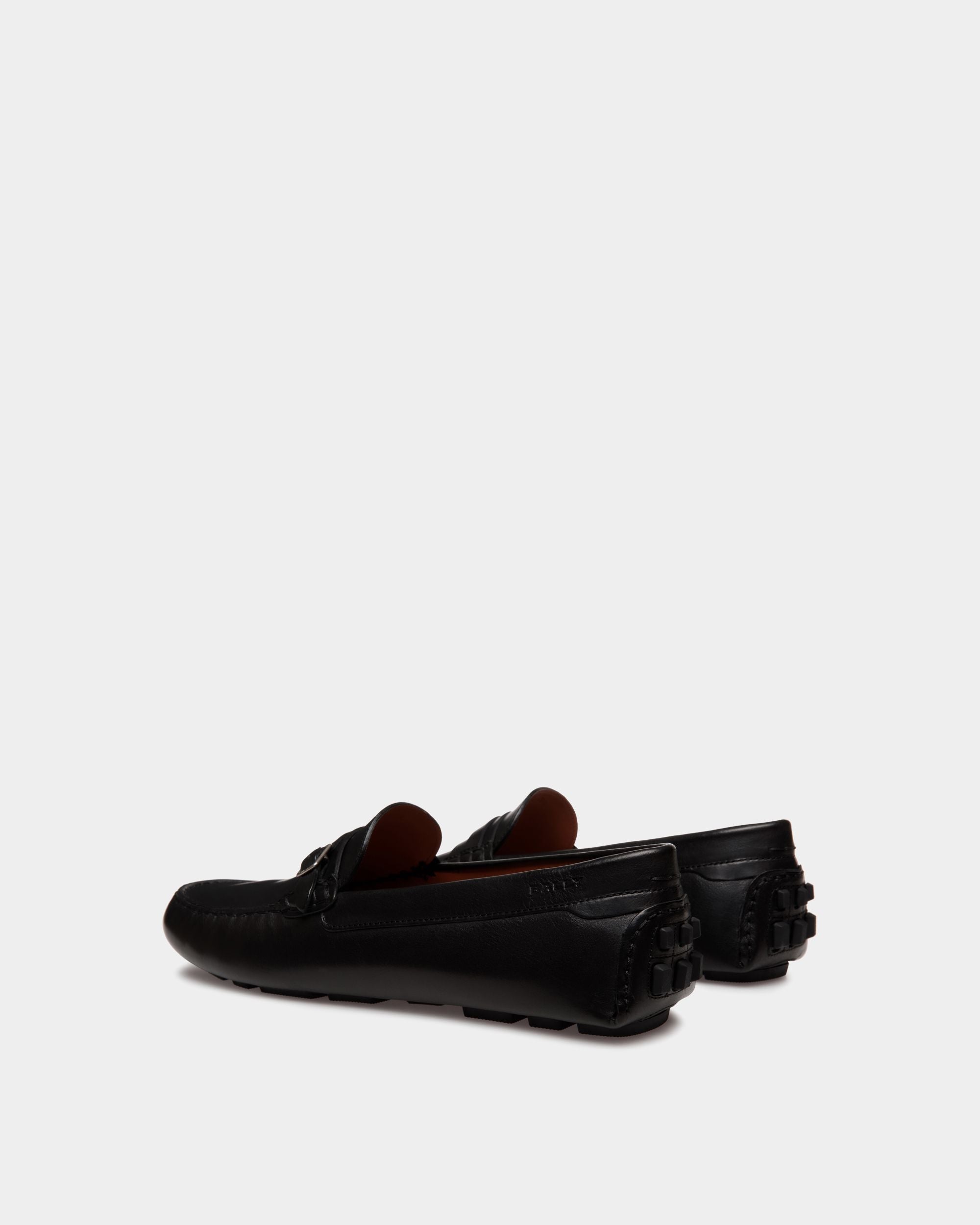 Bally Global - Kerbs Driver in Black Leather - Black