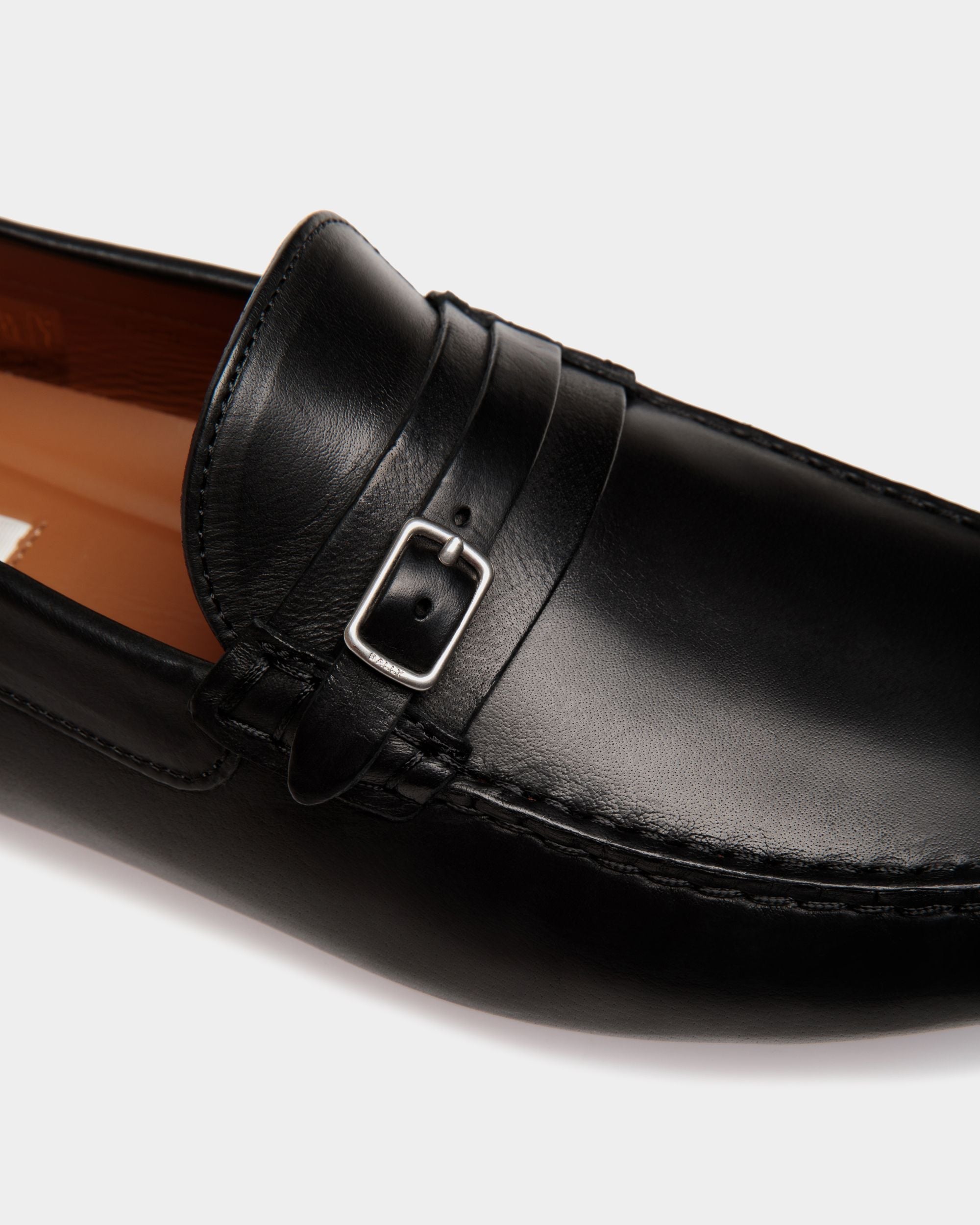 Bally Global - Kerbs Driver in Black Leather - Black