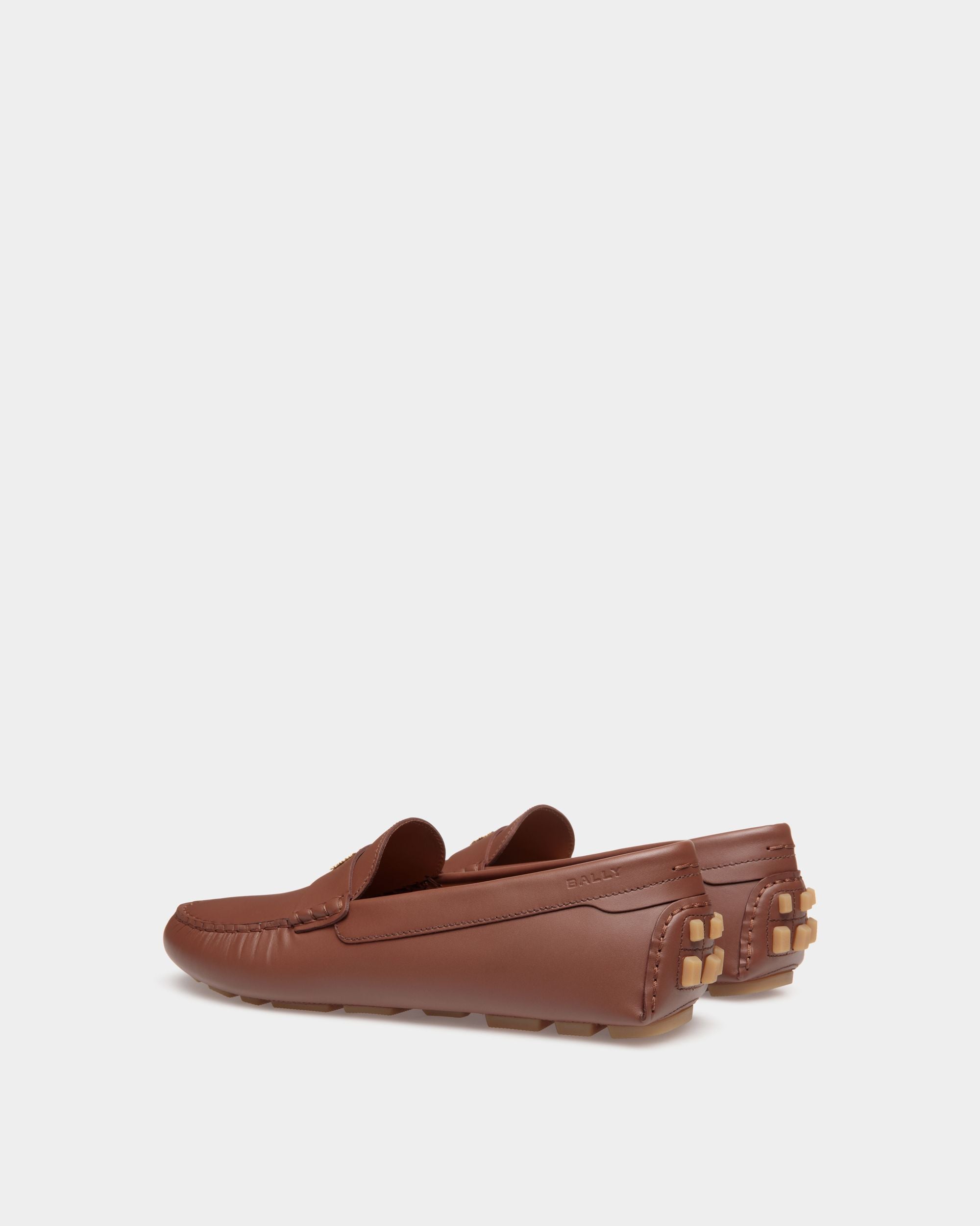 Bally Global - Kerbs Driver In Brown Leather - Brown