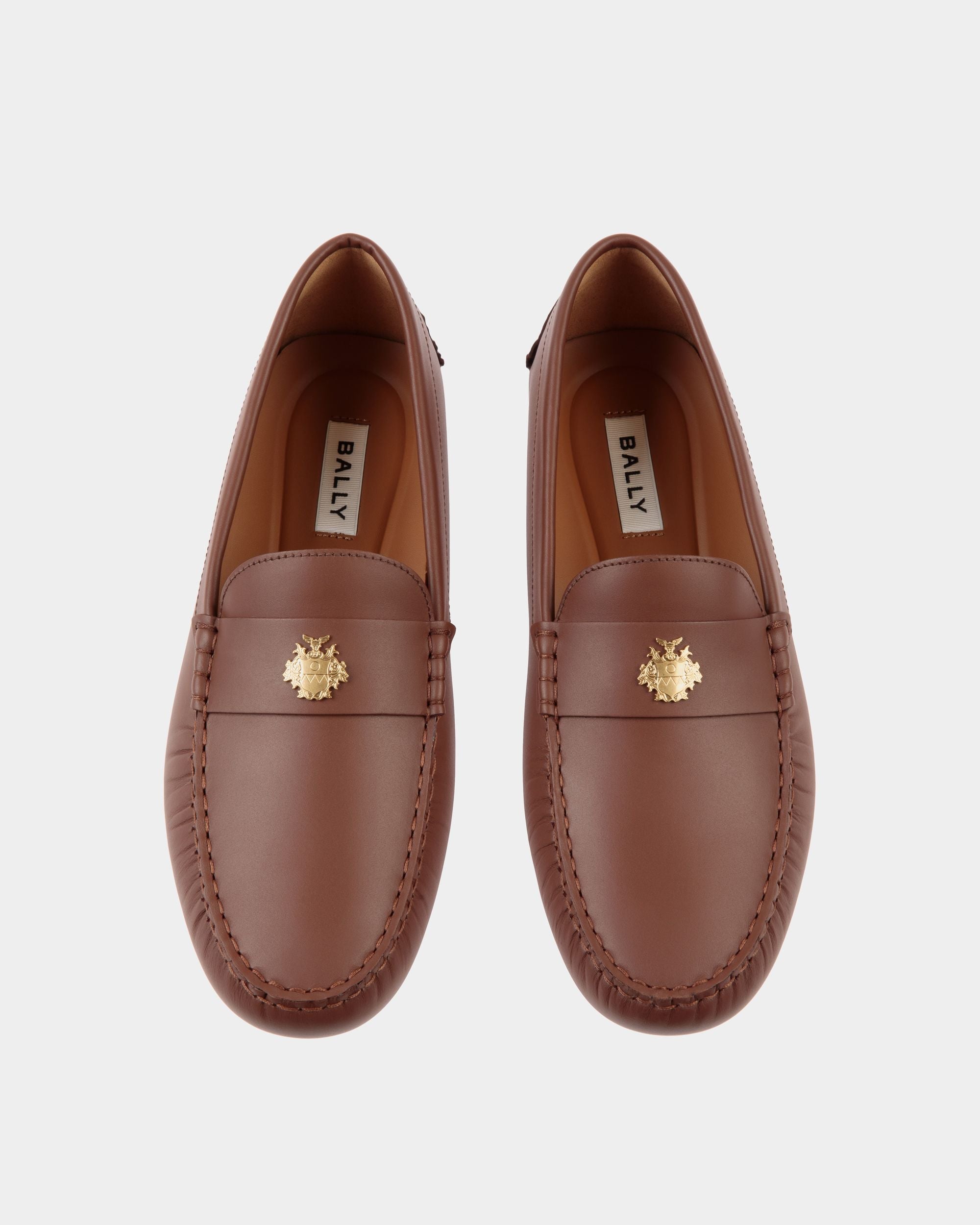 Bally Global - Kerbs Driver In Brown Leather - Brown