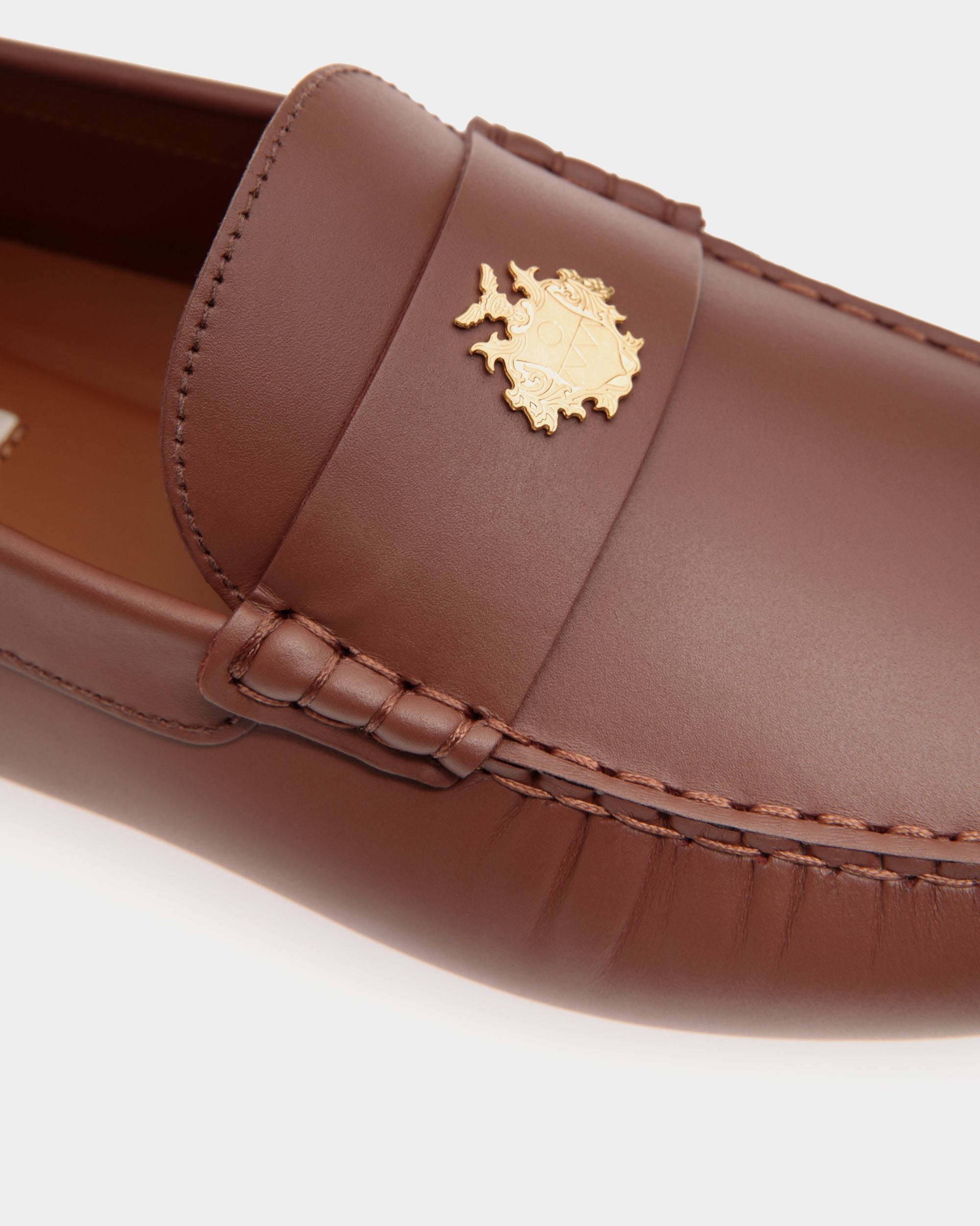 Bally Global - Kerbs Driver In Brown Leather - Brown