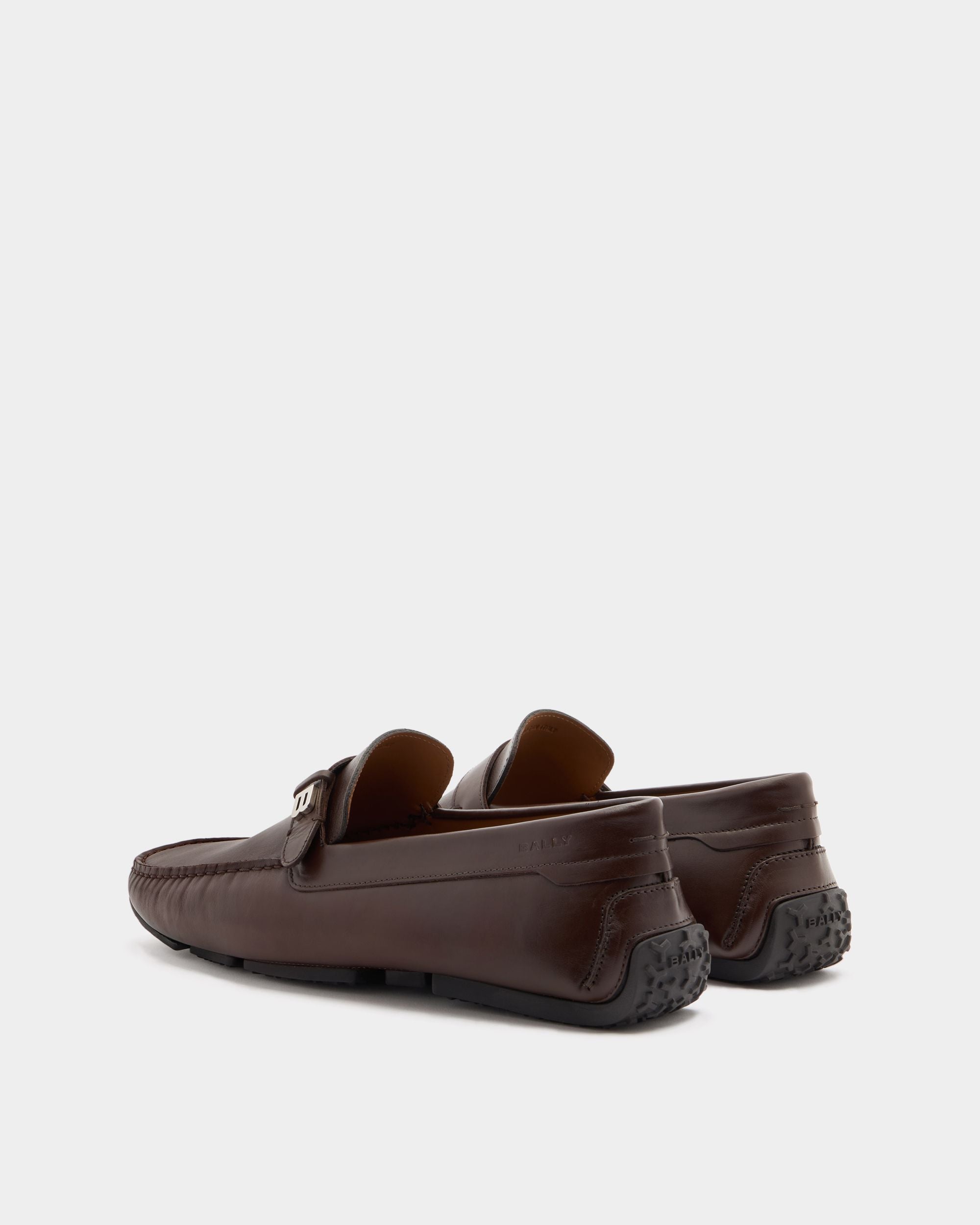 Bally Global - Pilot Driver in Brown Leather - Brown
