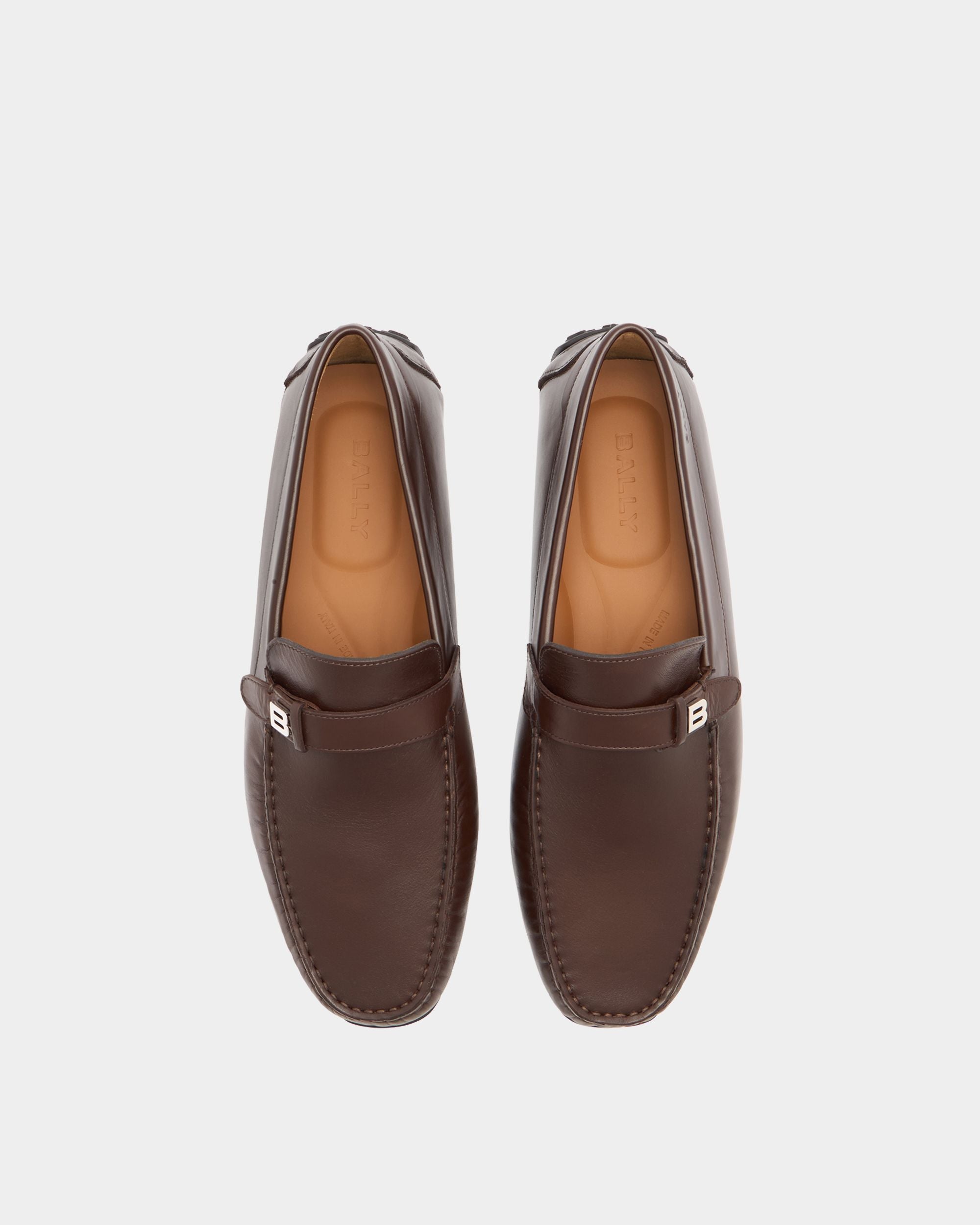 Bally Global - Pilot Driver in Brown Leather - Brown