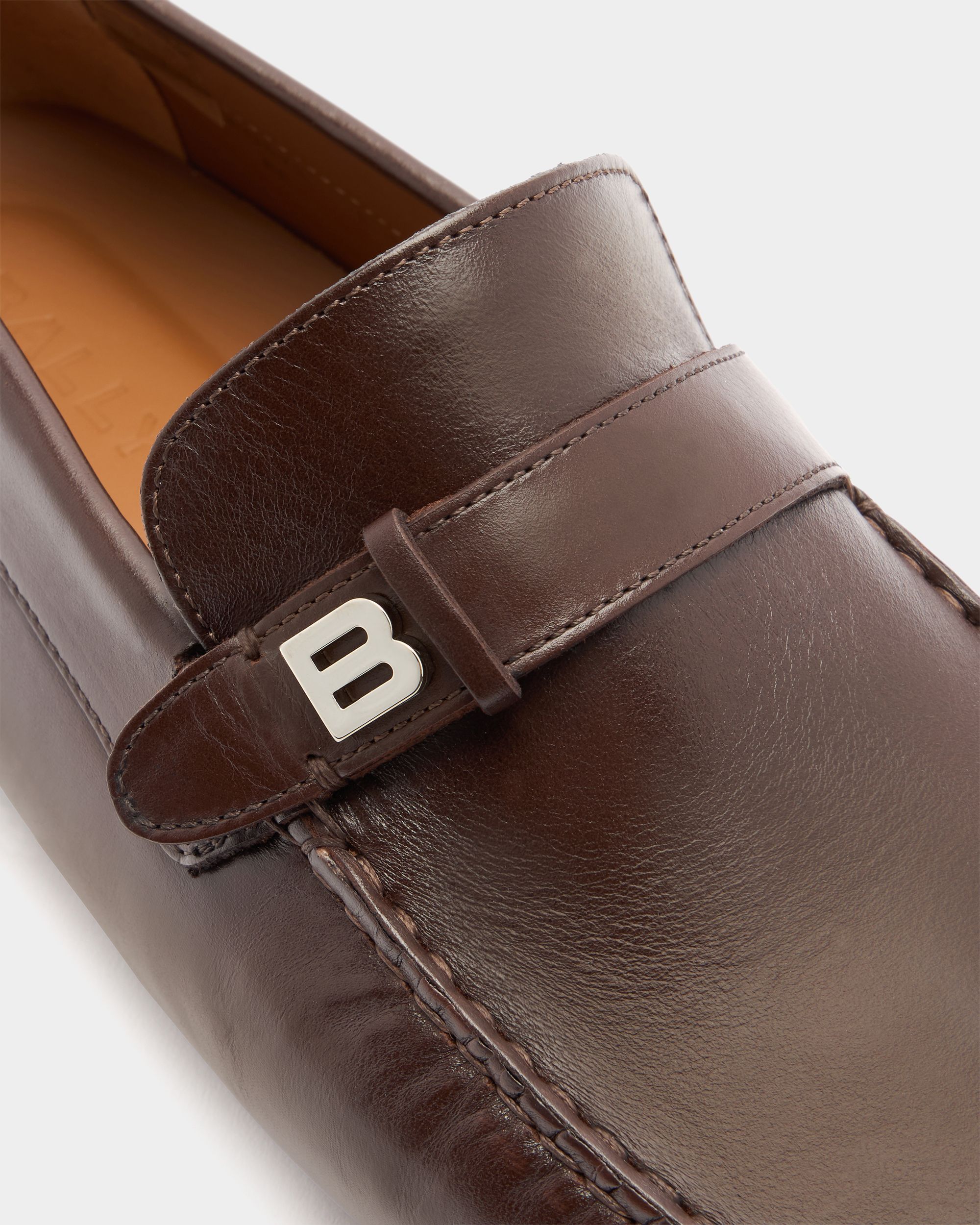 Bally Global - Pilot Driver in Brown Leather - Brown