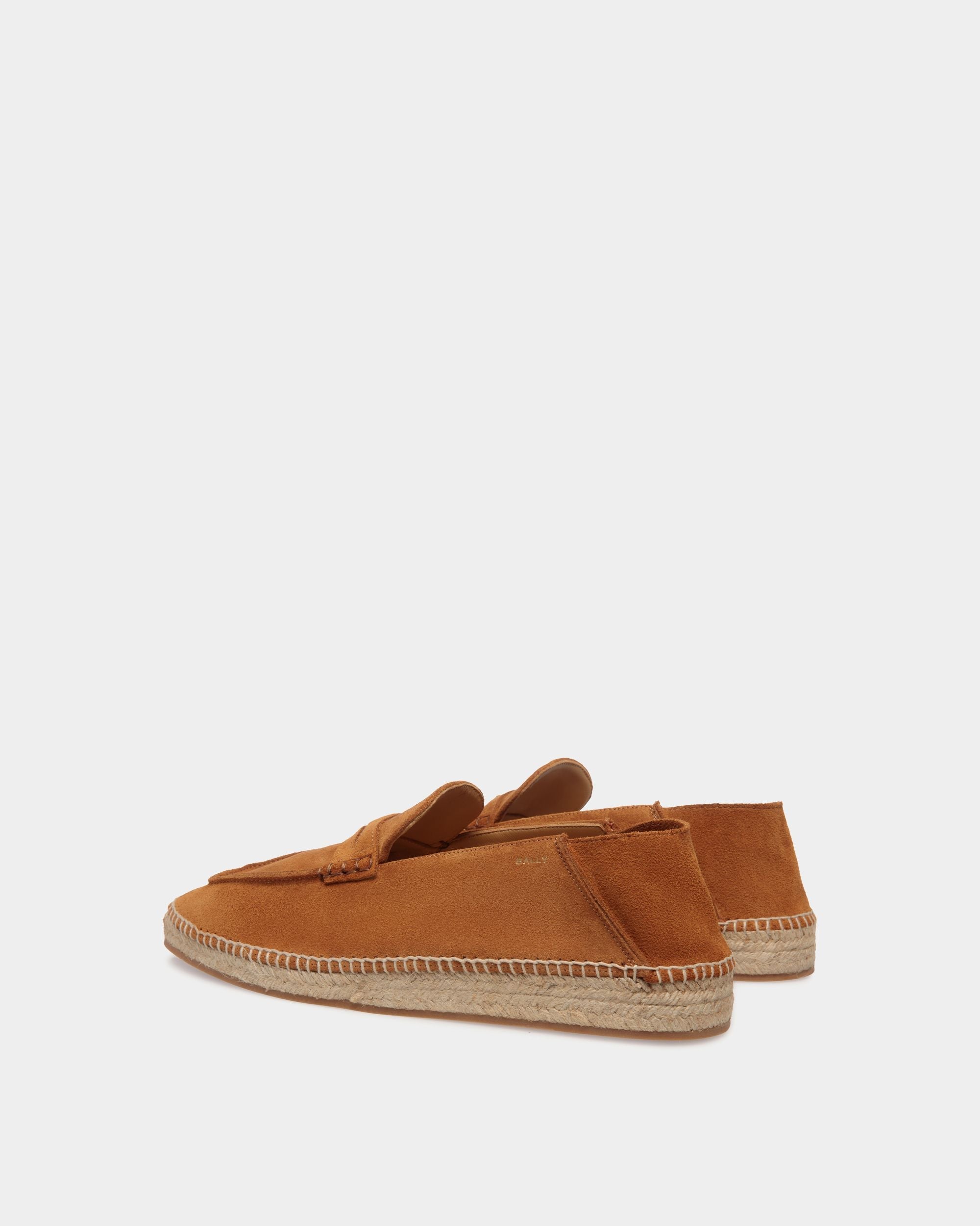 Bally Global - Karakas Espadrille in Suede Leather - Brown
