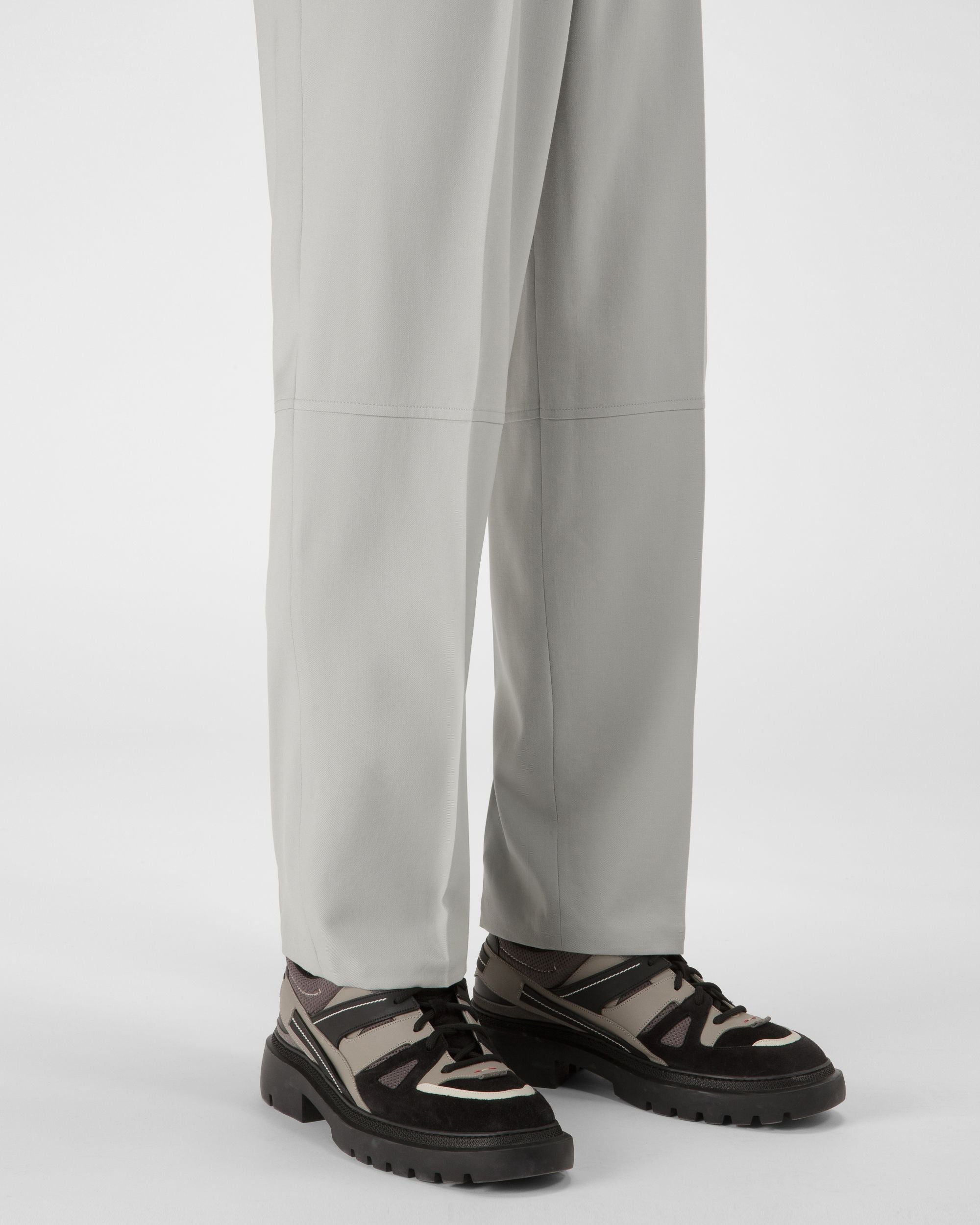 Bally Global - Vailont Leather Derbies In Black - Multicolor