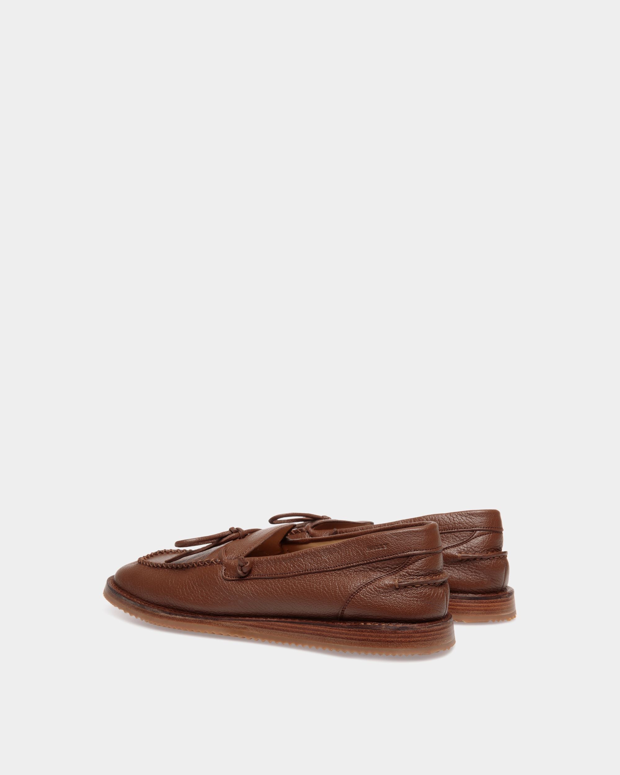 Bally Global - Florida Loafer In Brown Leather - Brown