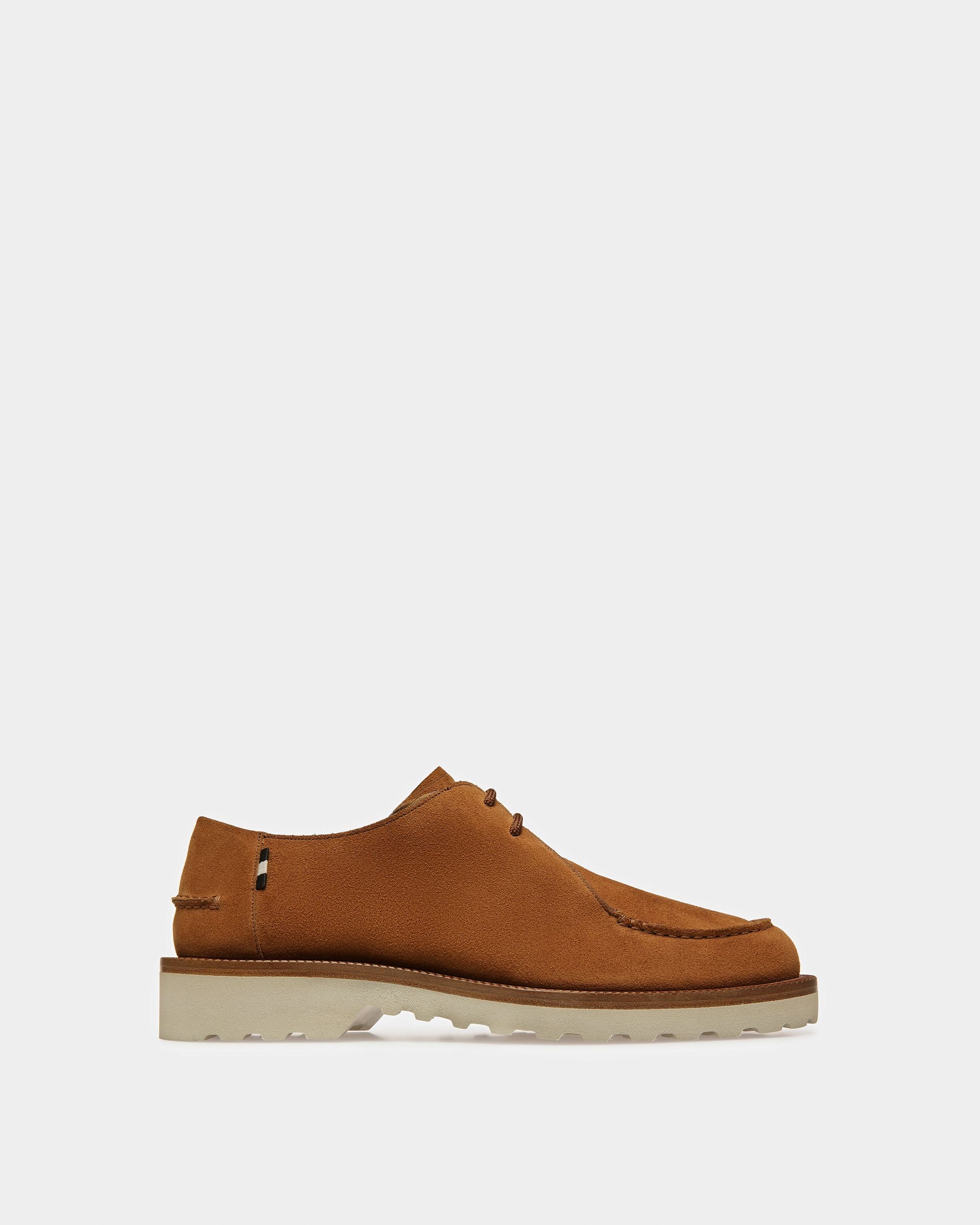 Bally Global - Norest Leather Derby Shoes In Brown - Brown