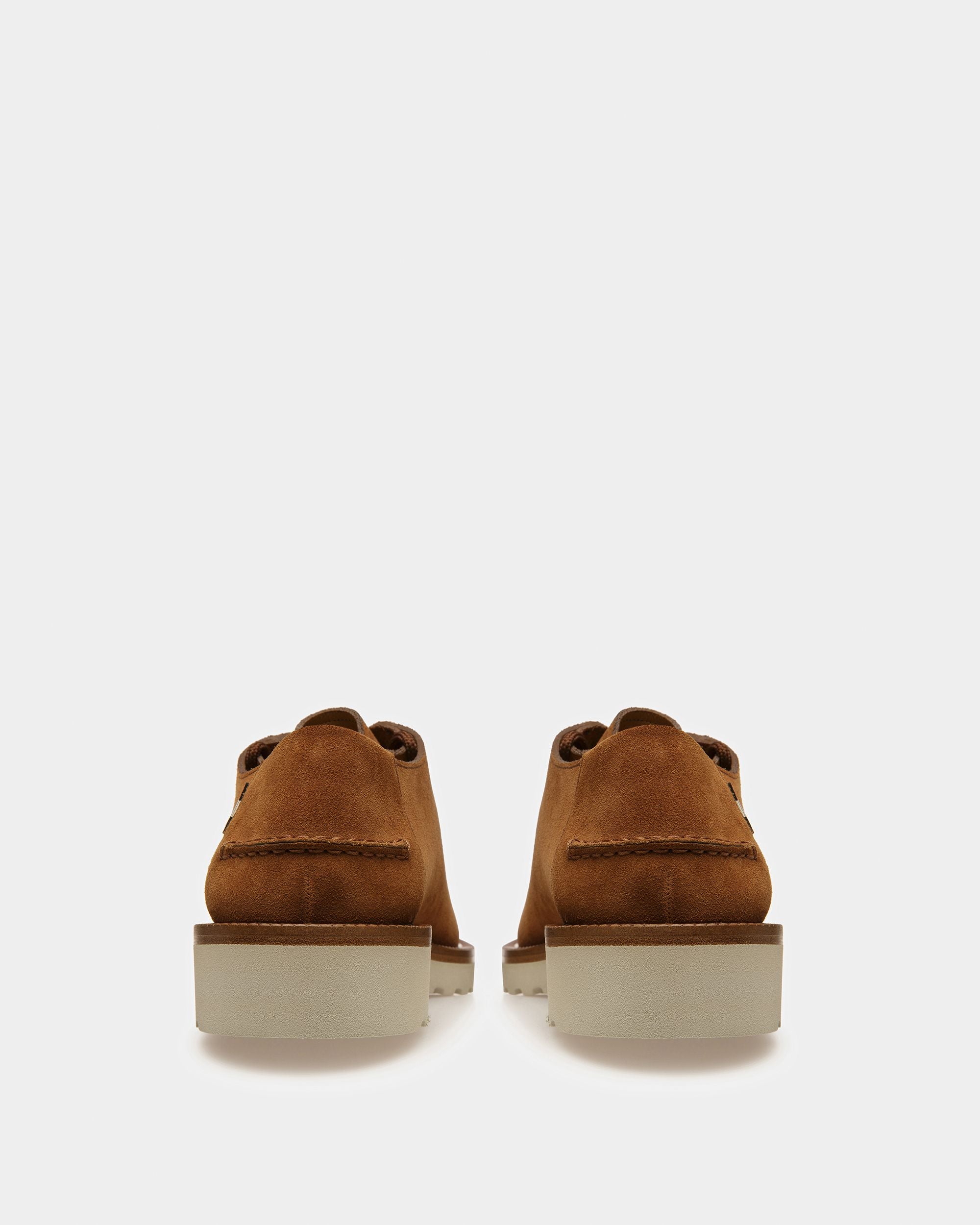 Bally Global - Norest Leather Derby Shoes In Brown - Brown