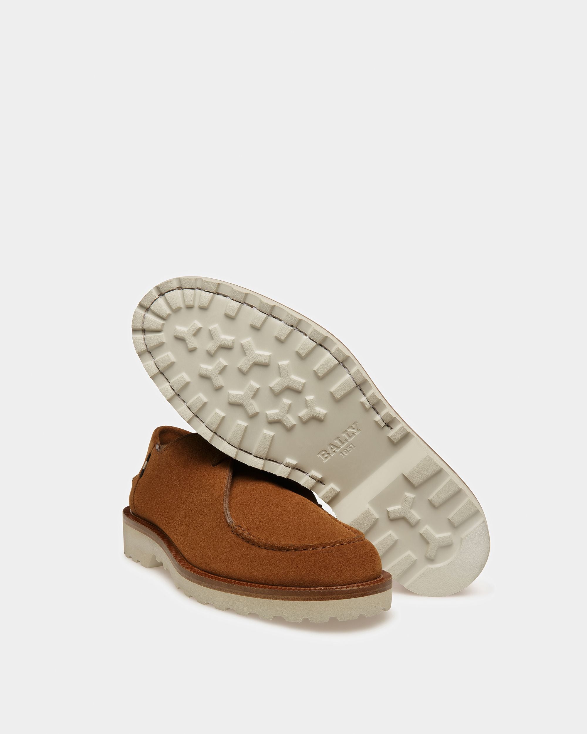 Bally Global - Norest Leather Derby Shoes In Brown - Brown