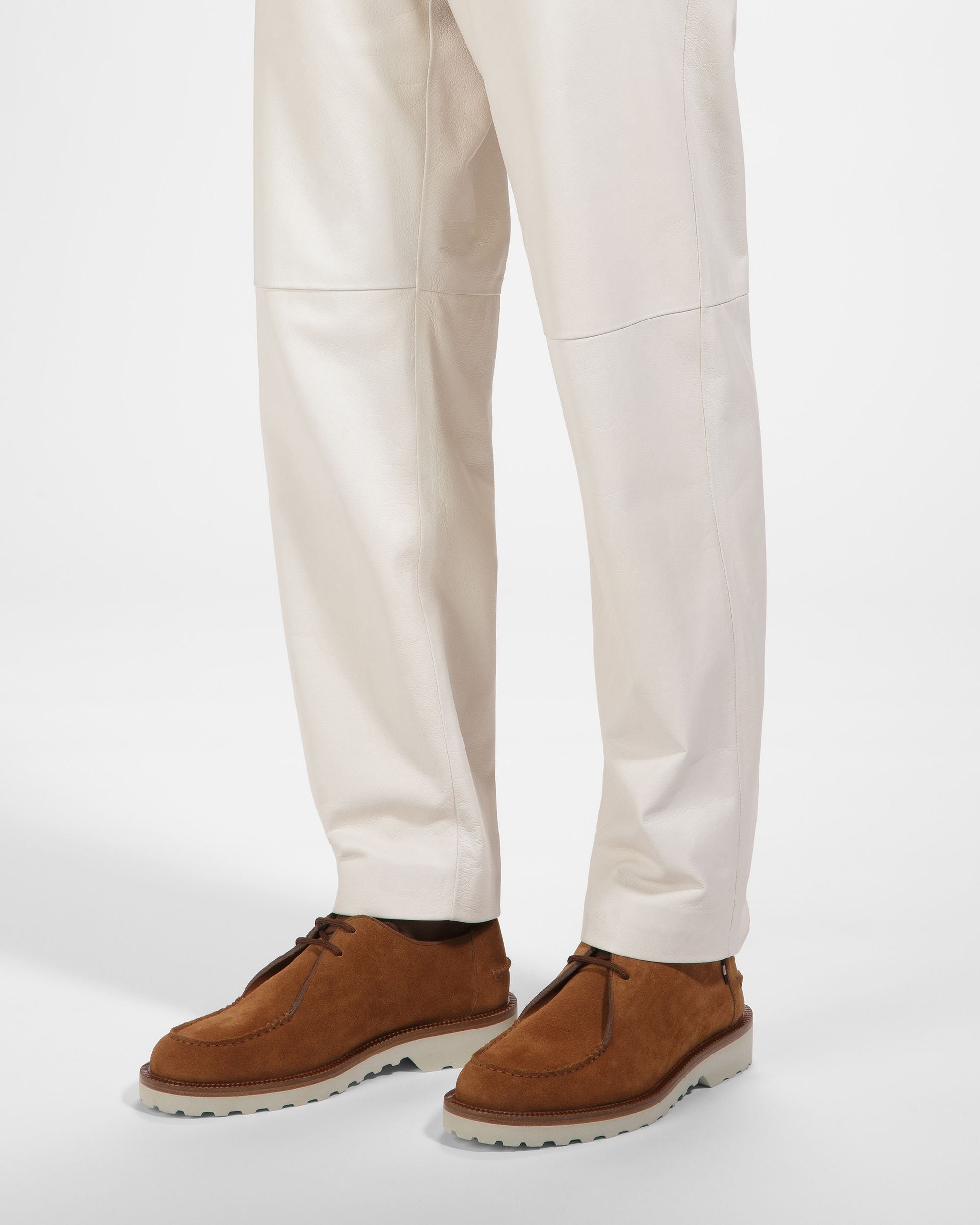 Bally Global - Norest Leather Derby Shoes In Brown - Brown